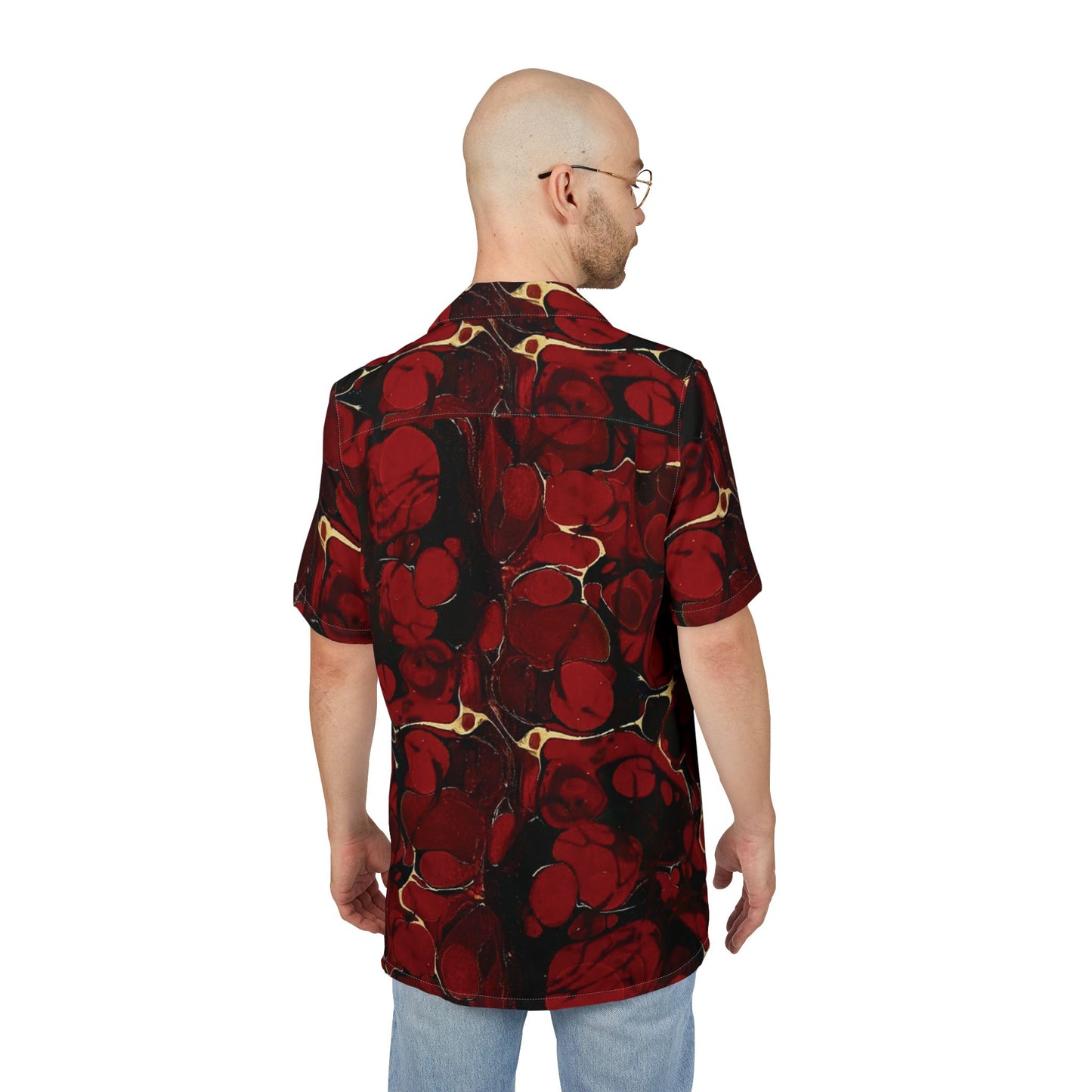 The Red Philosopher’s Stone Button-Down Shirt