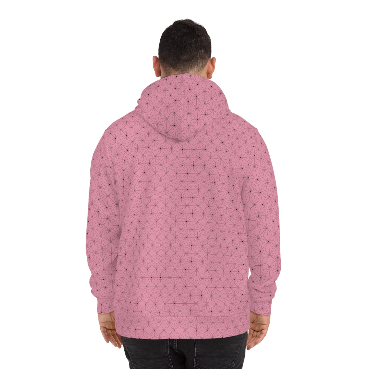 Nezuko Kamado Pink Pattern Fashion Hoodie