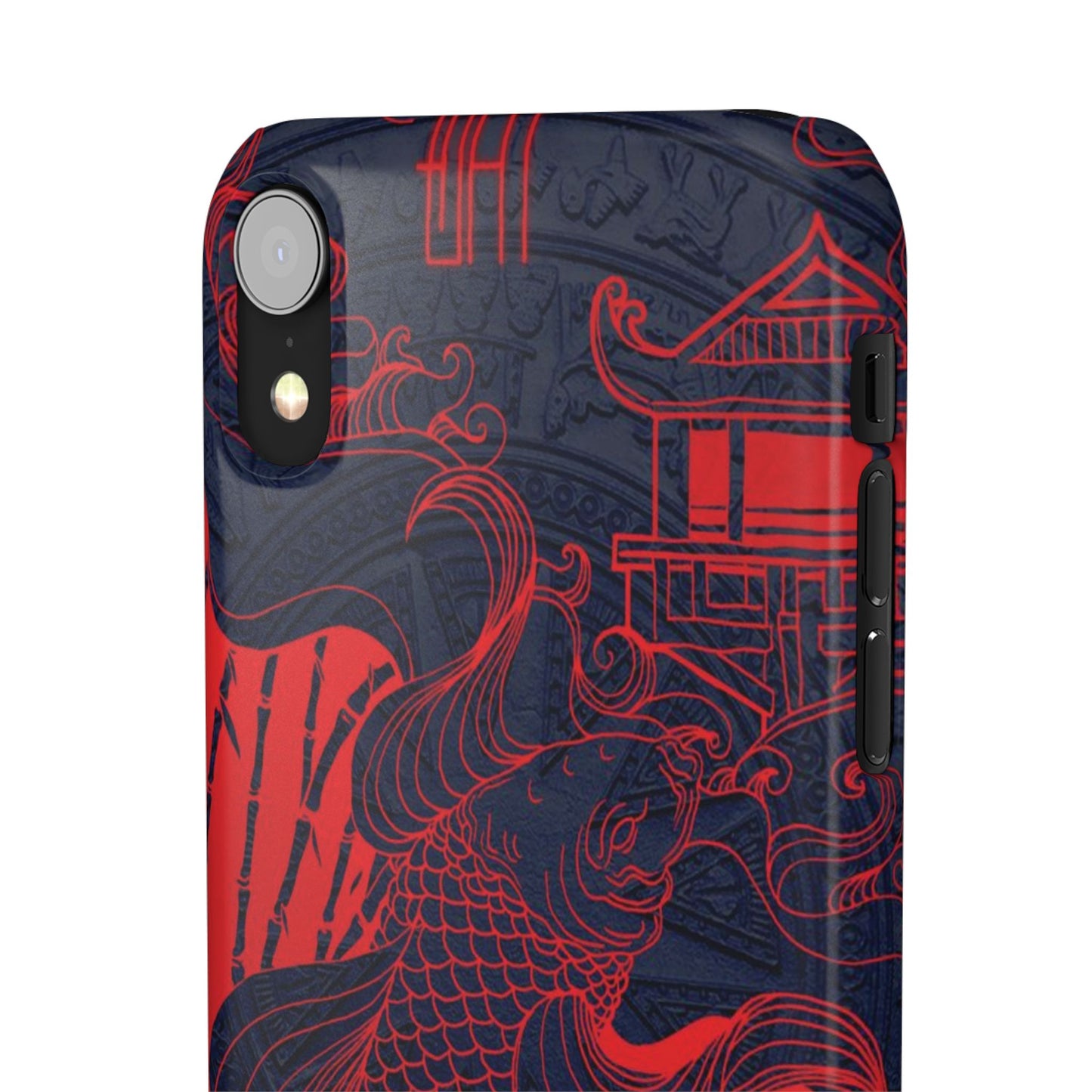 Crimson Koi Fish  – Luxury Phone Case