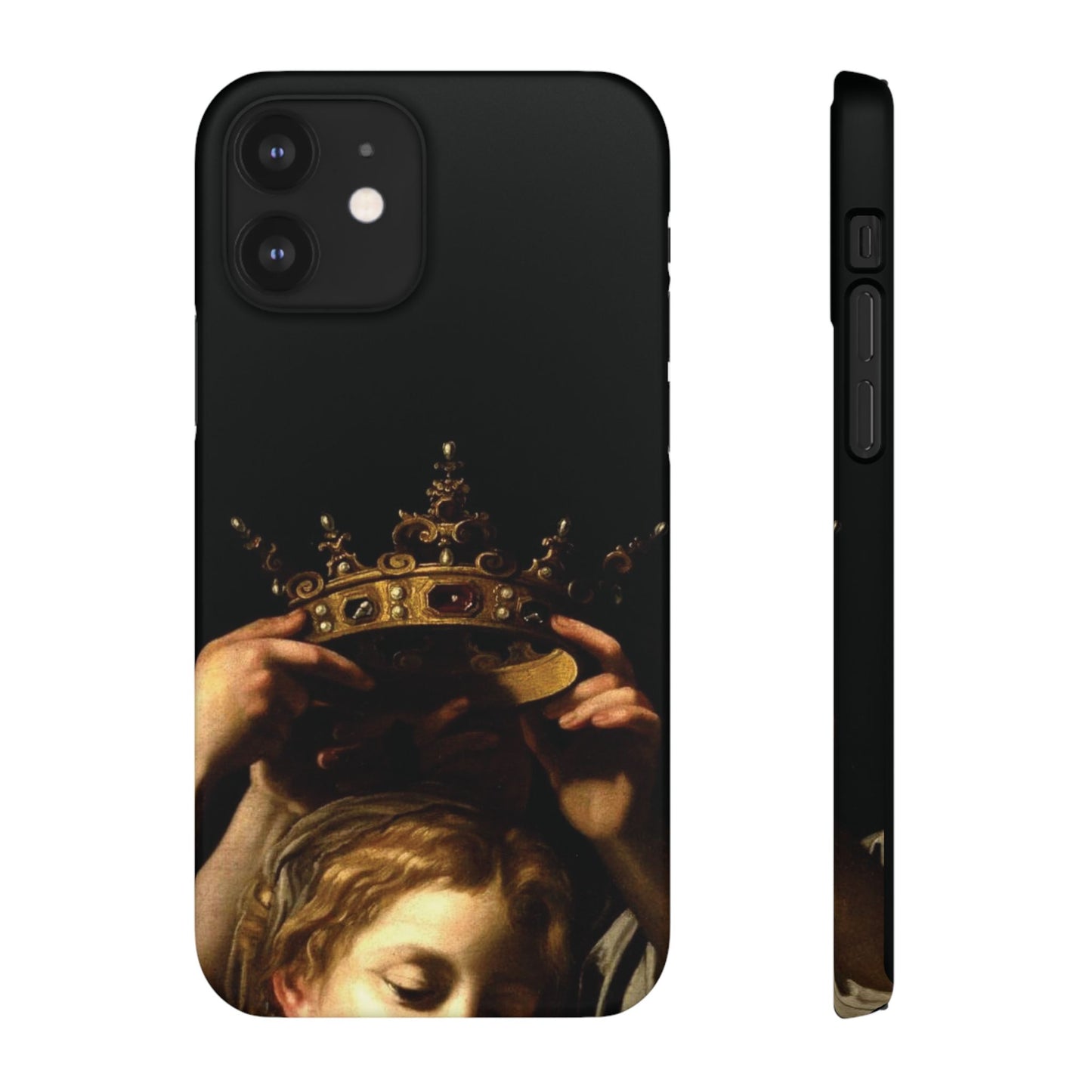 Crown by Bartolomeo Cavarozzi 1620 iPhone Case Renaissance Queen Aesthetic