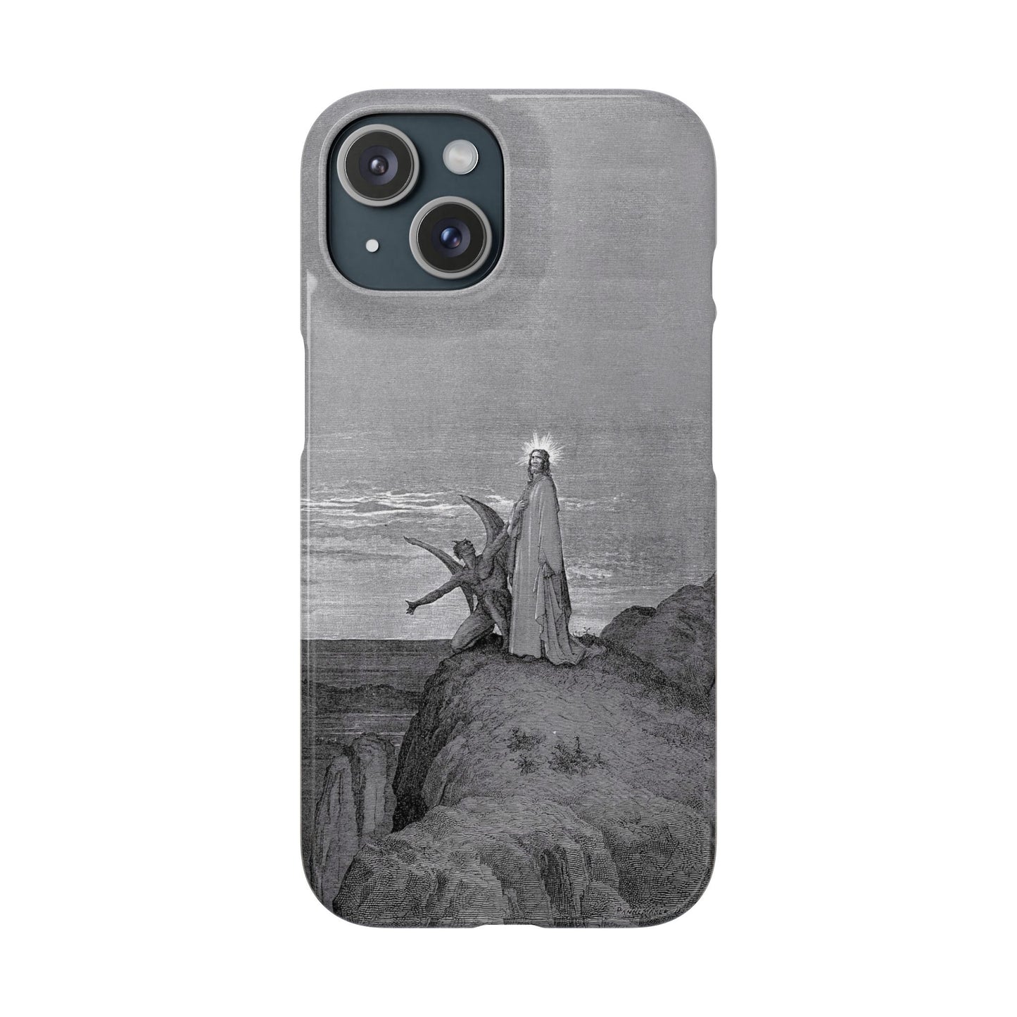 Original Temptation Of Christ Phone Case