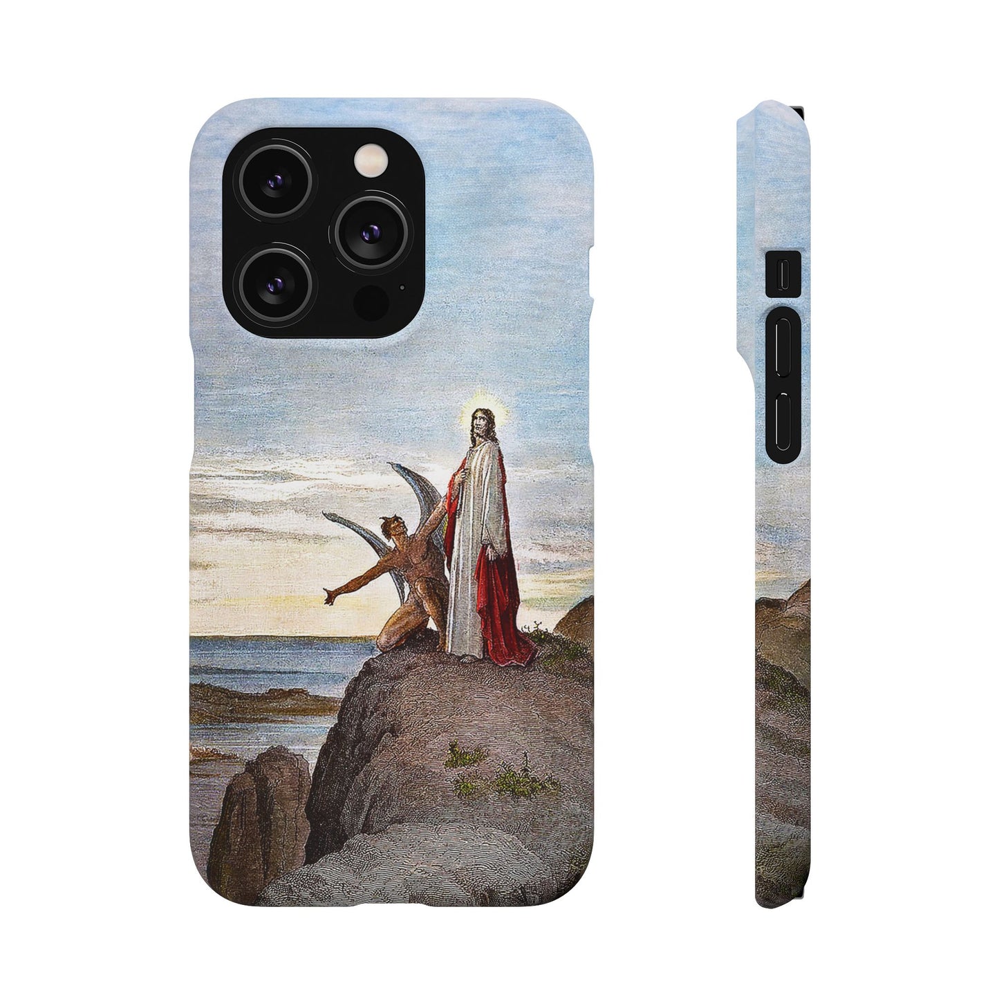 Temptation Of Christ Phone Case