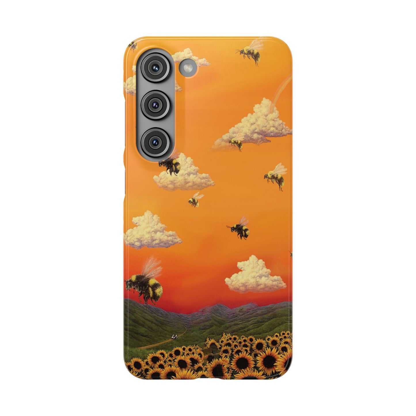 BEES IN THE SKY PHONE CASE DESIGN