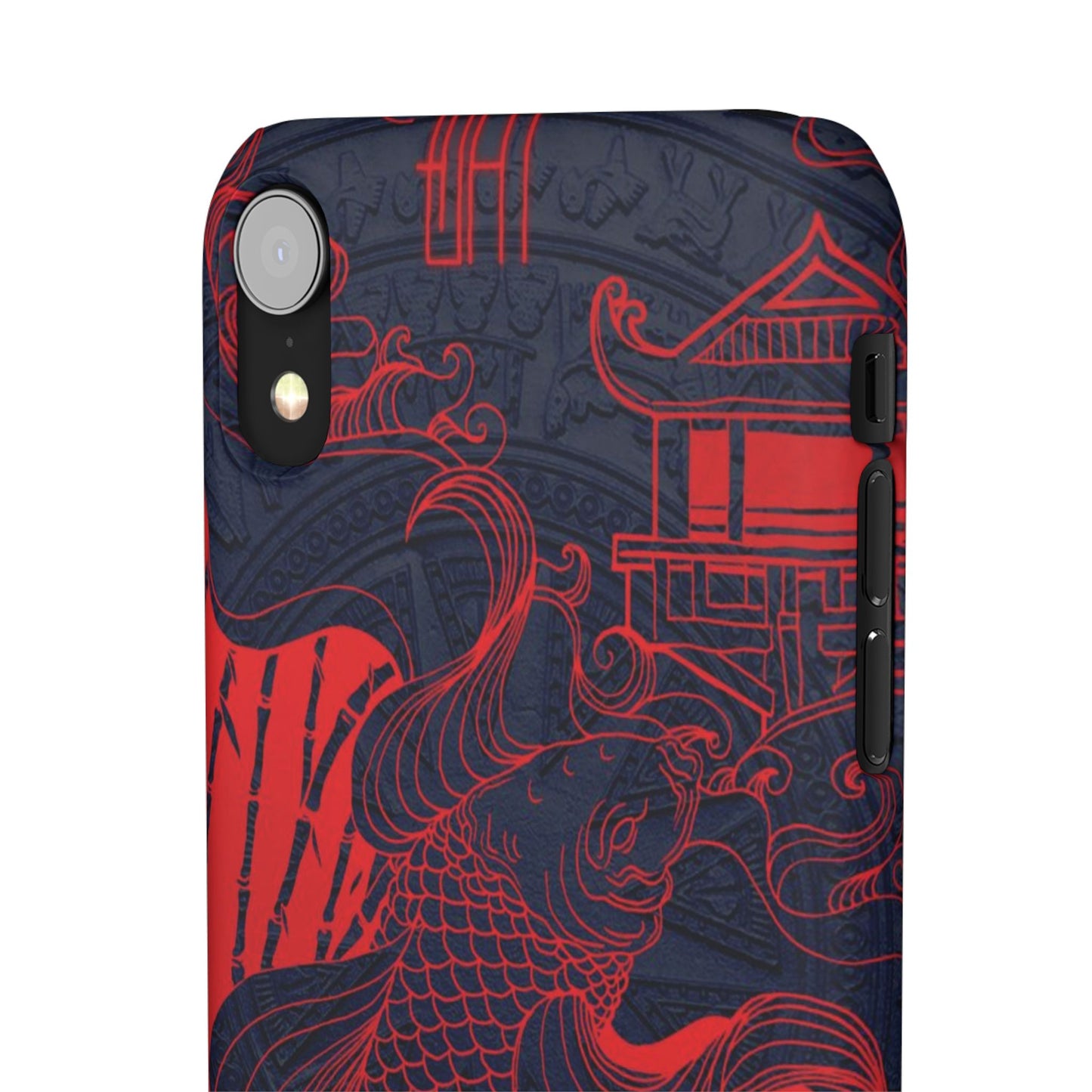 Crimson Koi Fish  – Luxury Phone Case