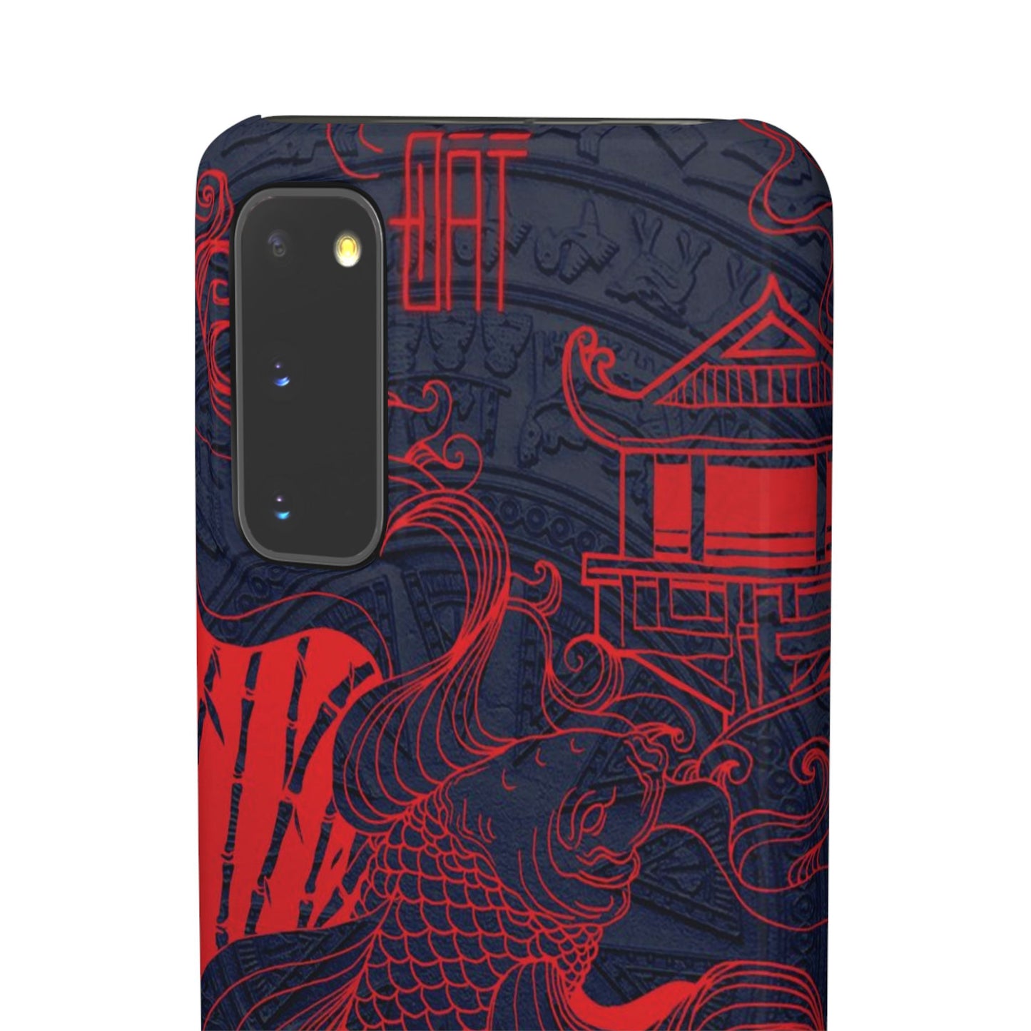 Crimson Koi Fish  – Luxury Phone Case