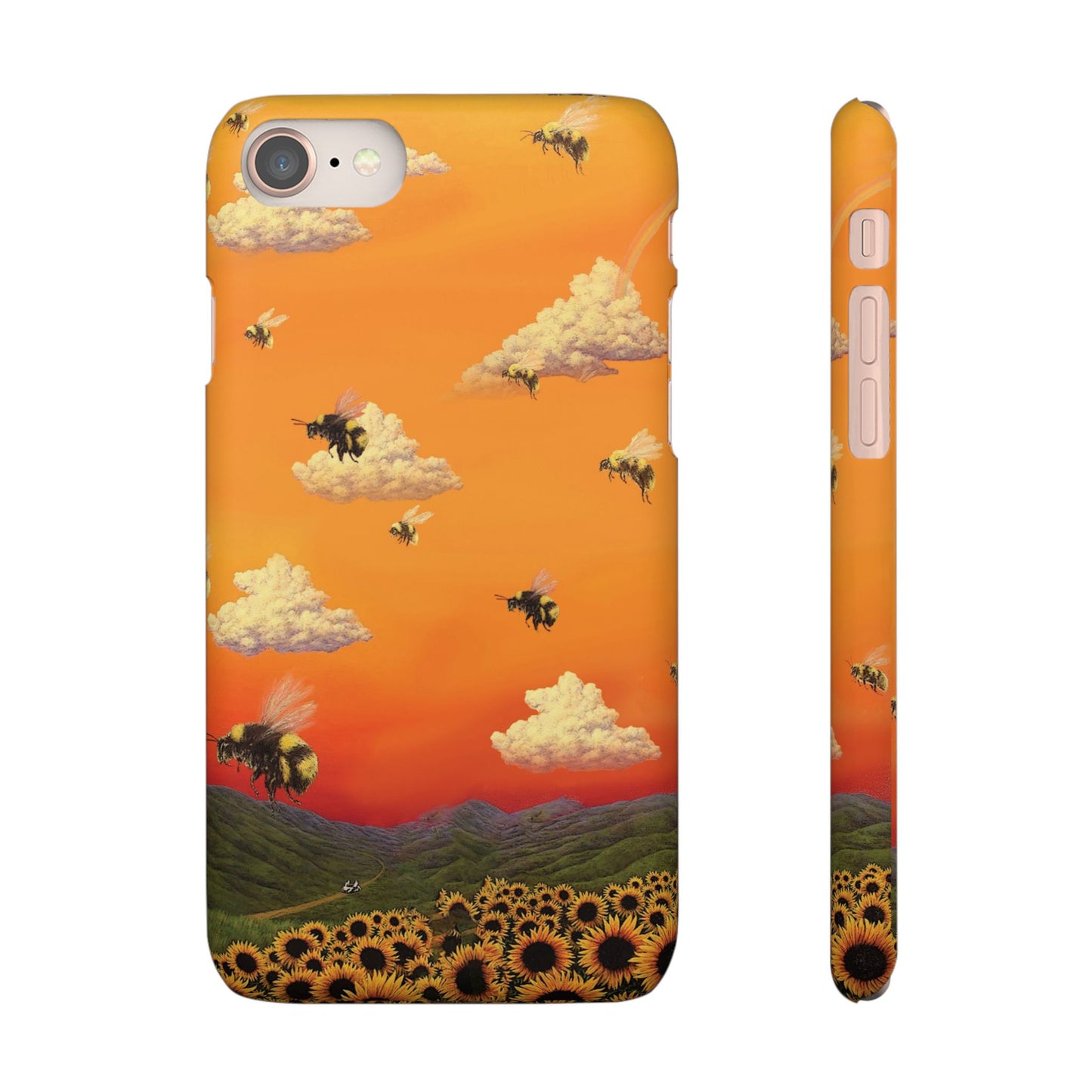 BEES IN THE SKY PHONE CASE DESIGN