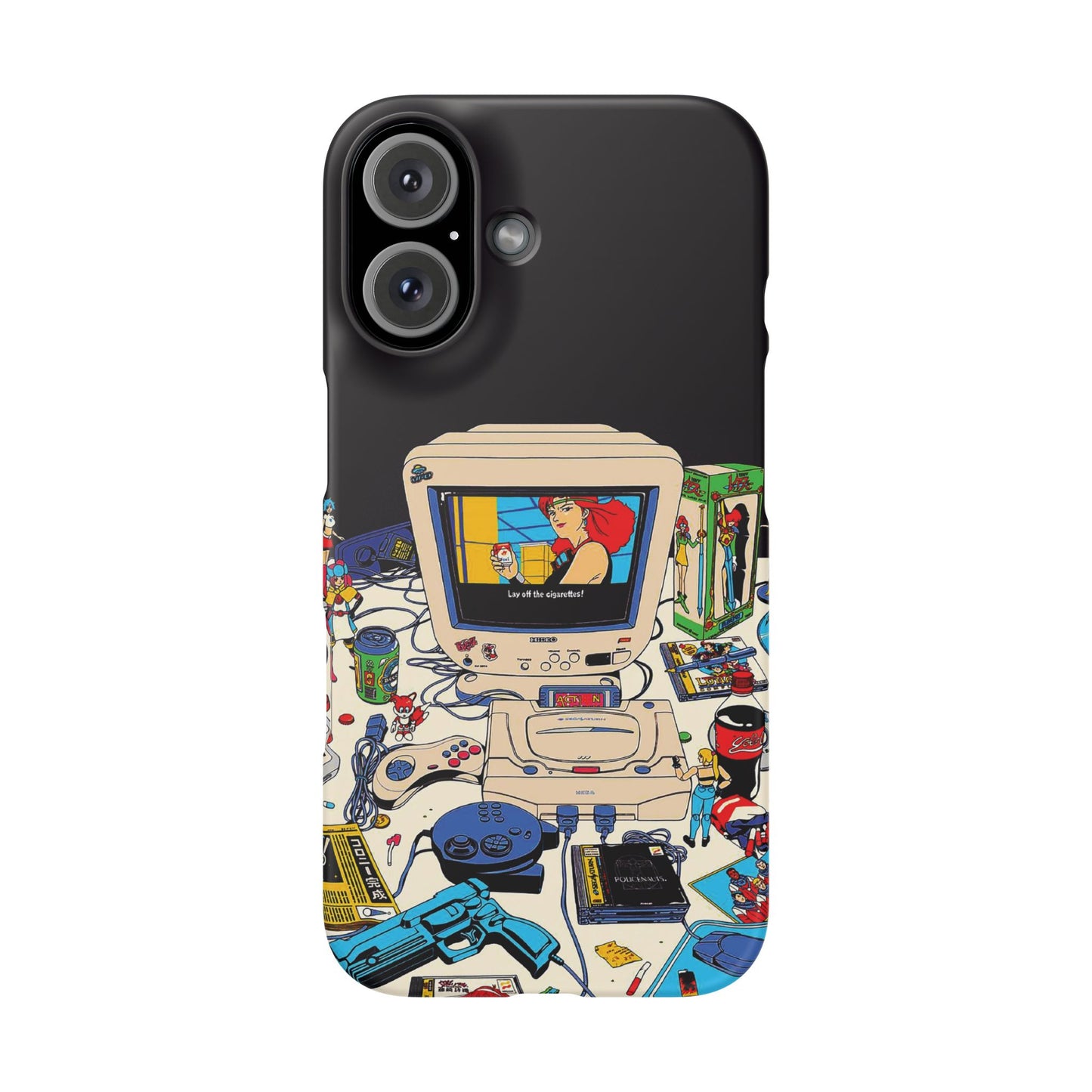 Sega Consoles Illustrated Case Design