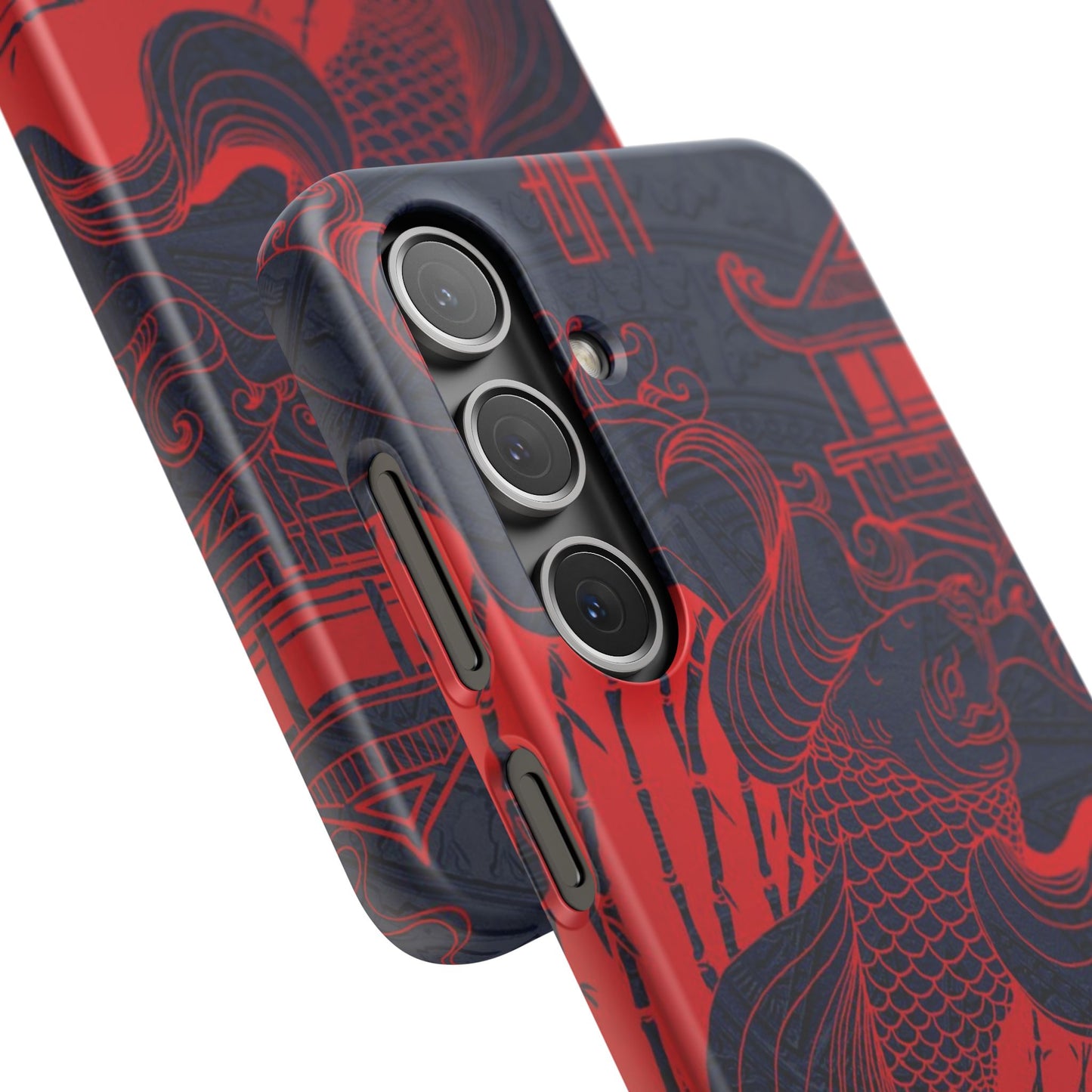 Crimson Koi Fish  – Luxury Phone Case
