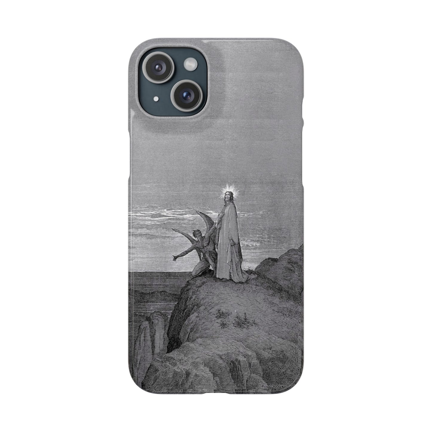 Original Temptation Of Christ Phone Case