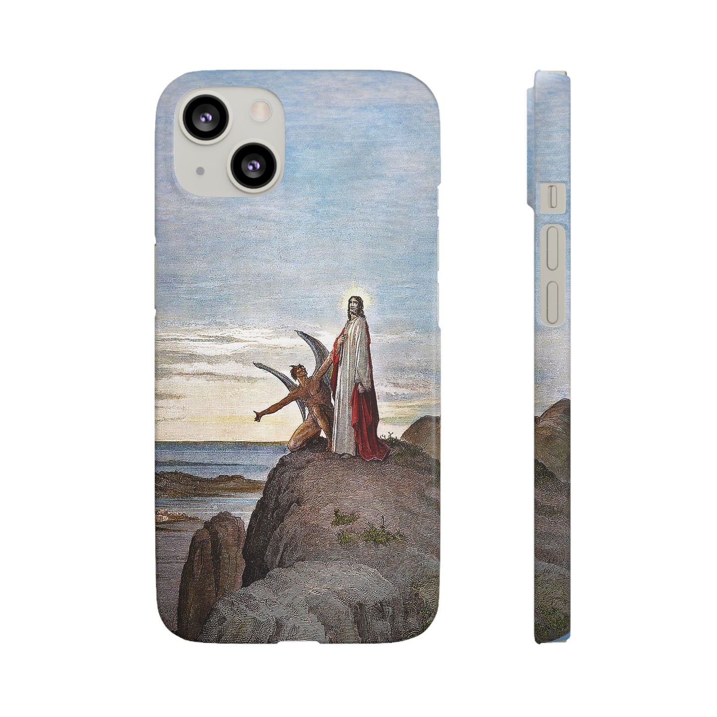 Temptation Of Christ Phone Case