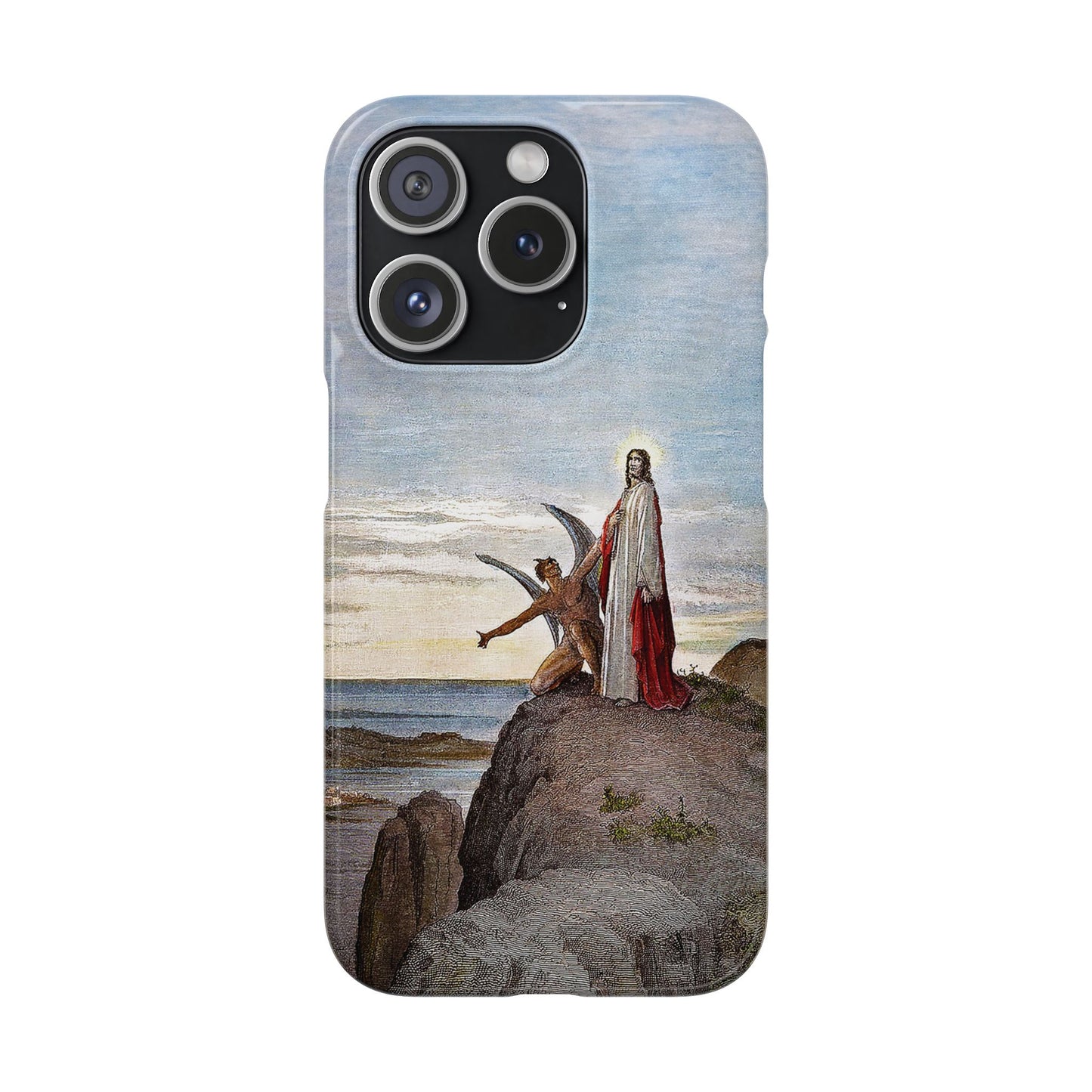 Temptation Of Christ Phone Case