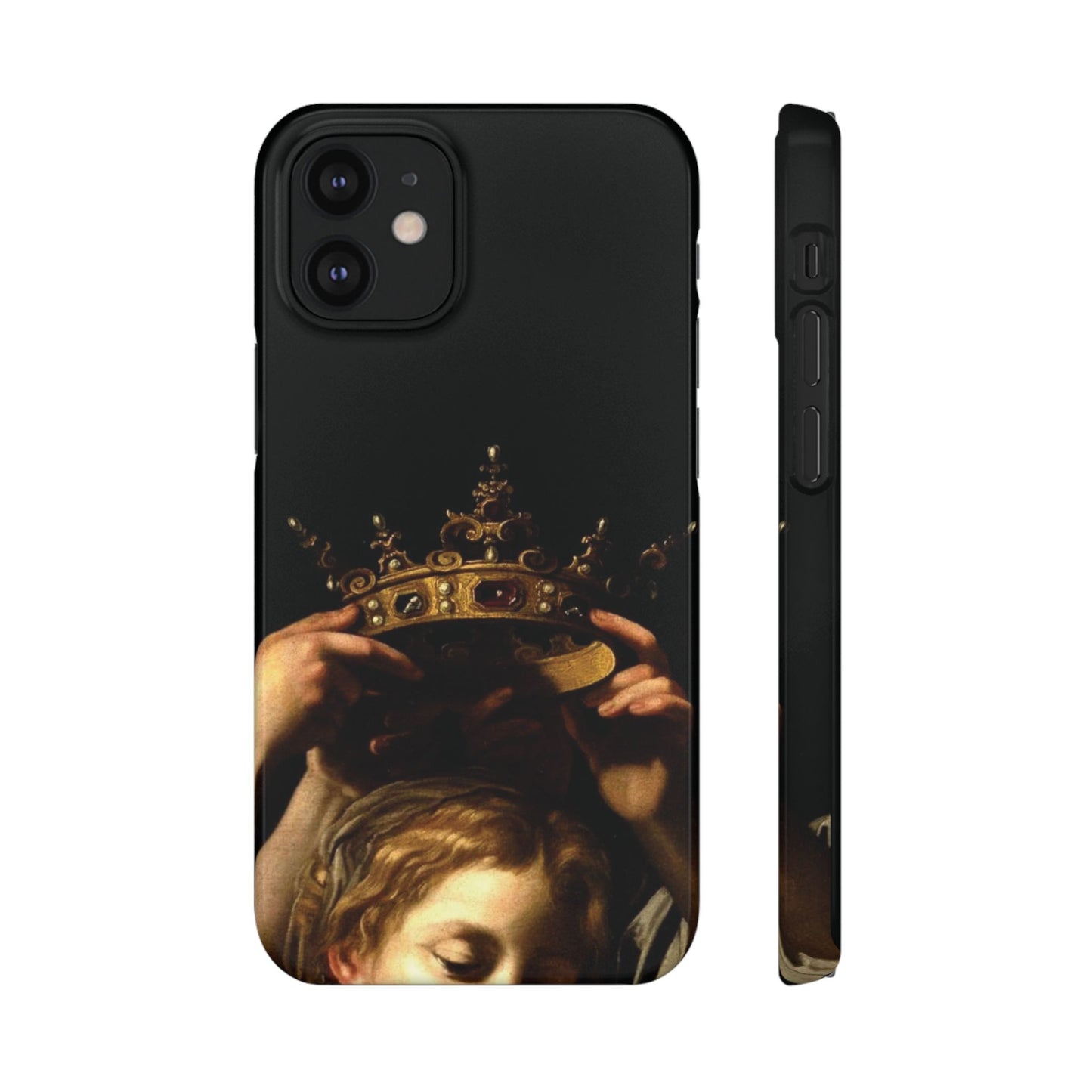 Crown by Bartolomeo Cavarozzi 1620 iPhone Case Renaissance Queen Aesthetic