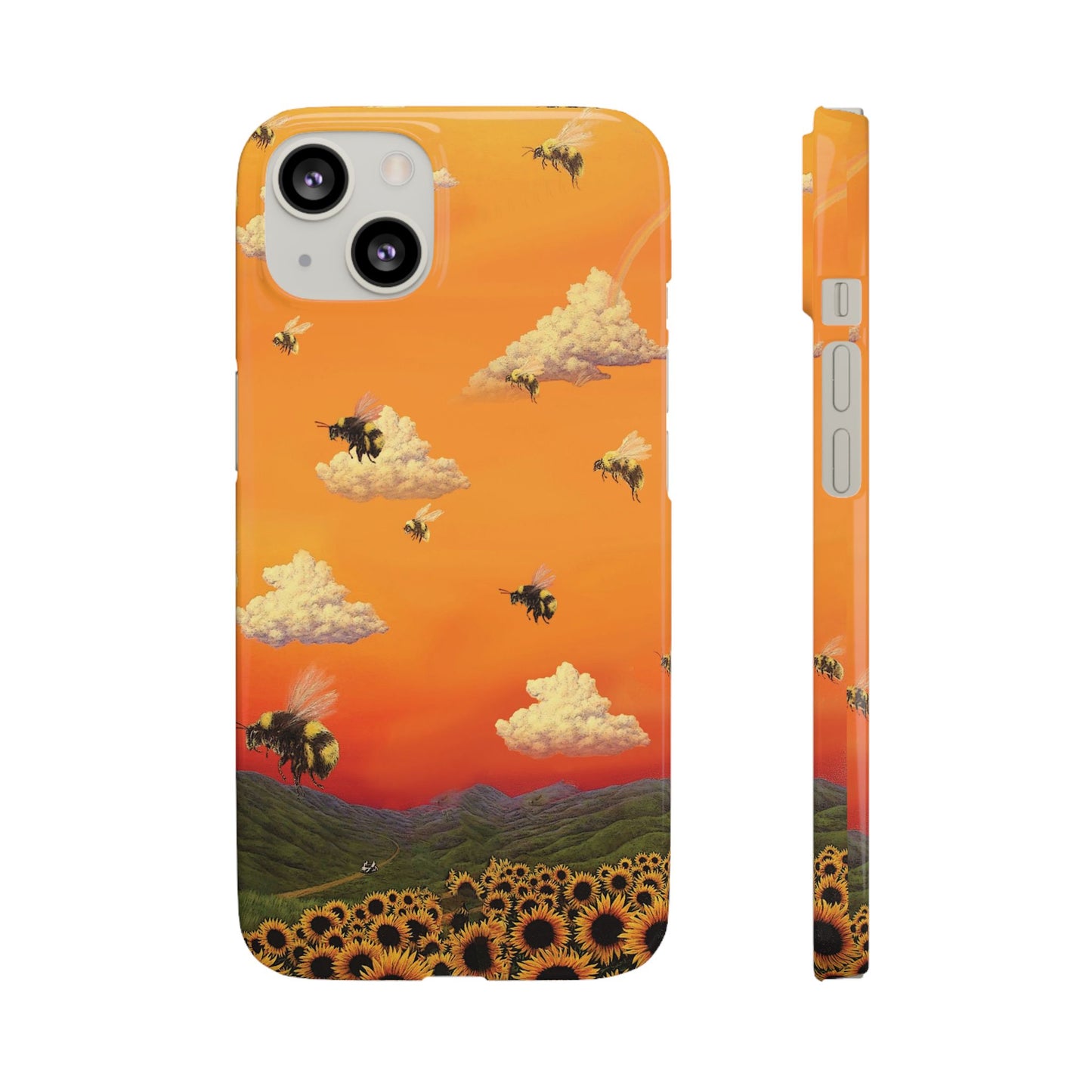 BEES IN THE SKY PHONE CASE DESIGN