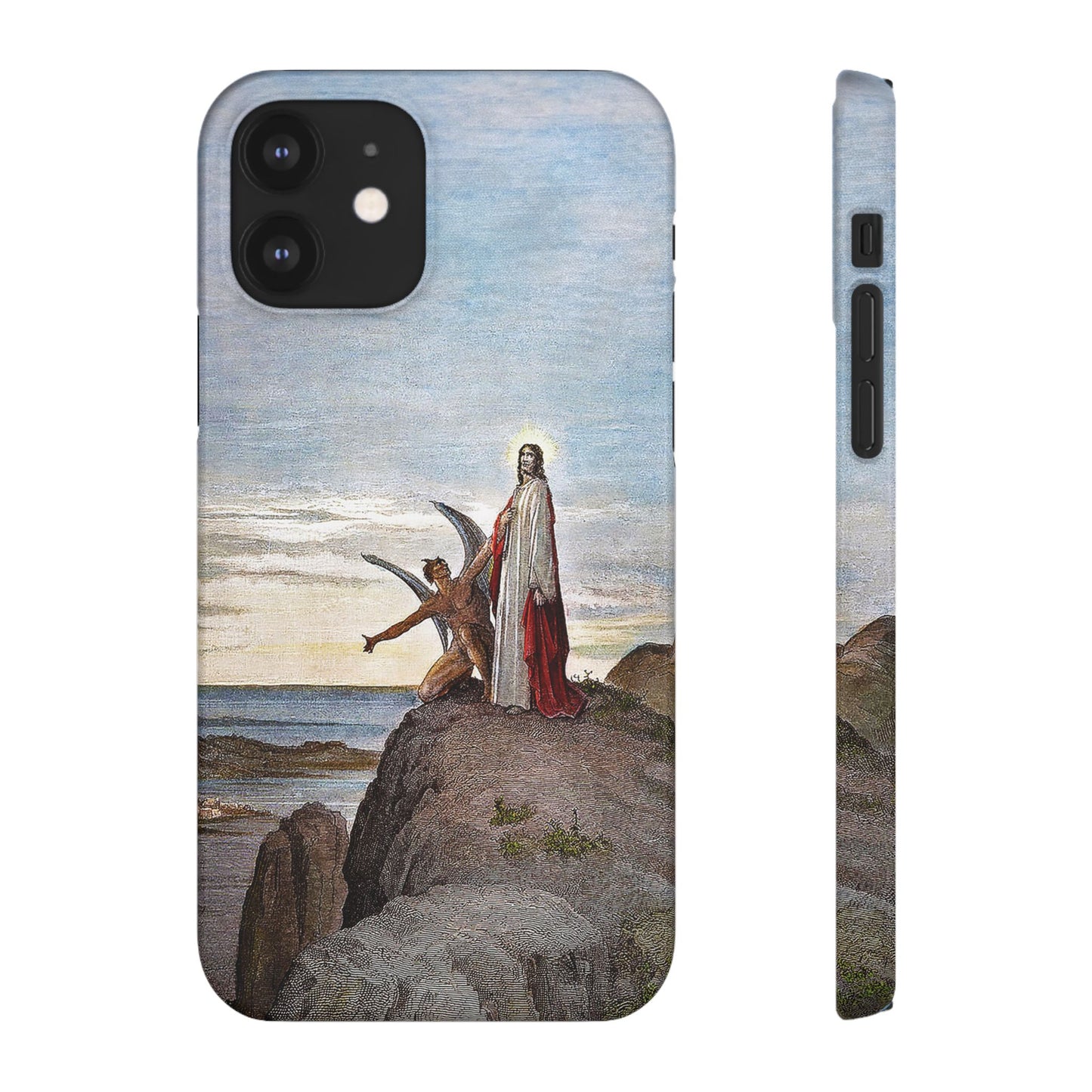 Temptation Of Christ Phone Case