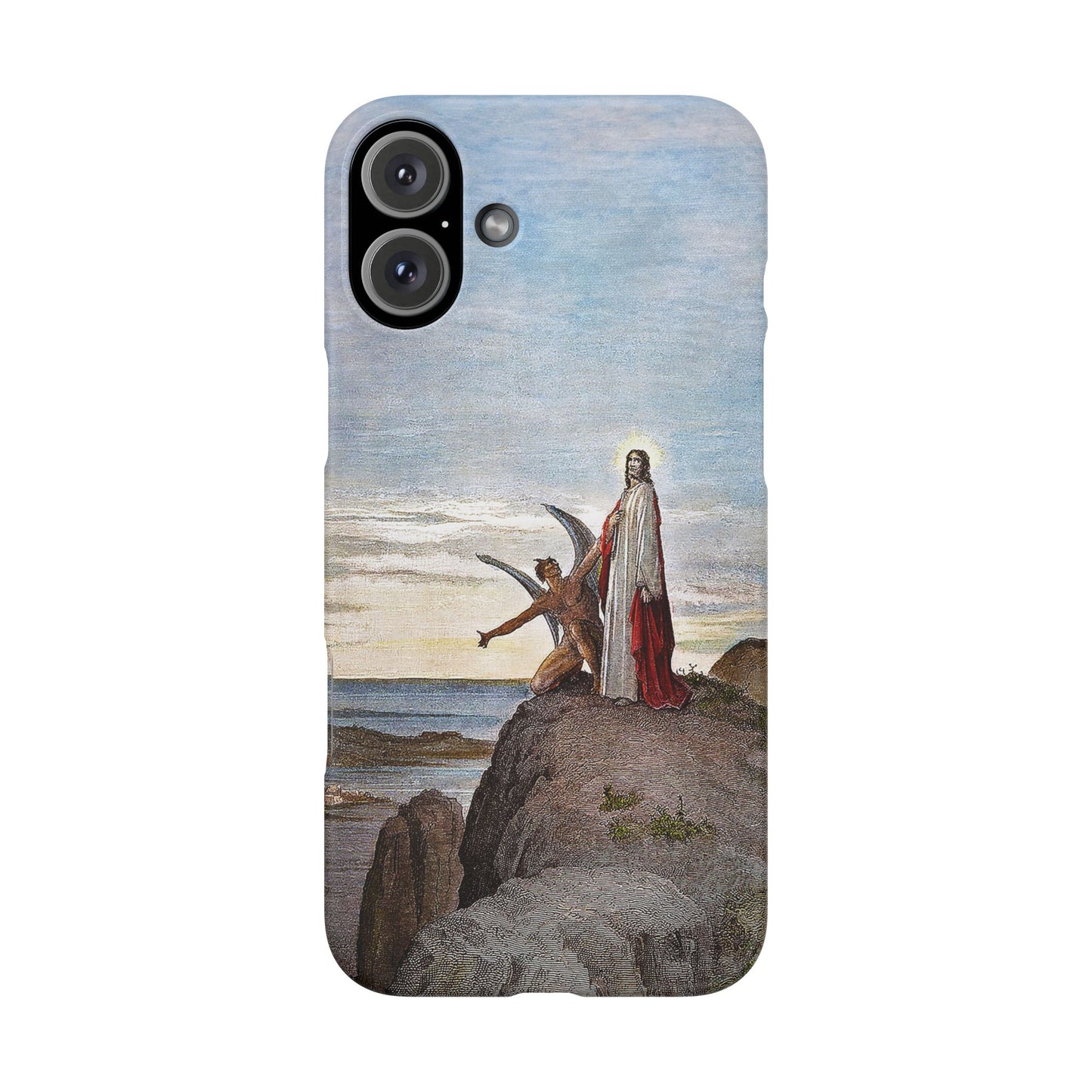 Temptation Of Christ Phone Case