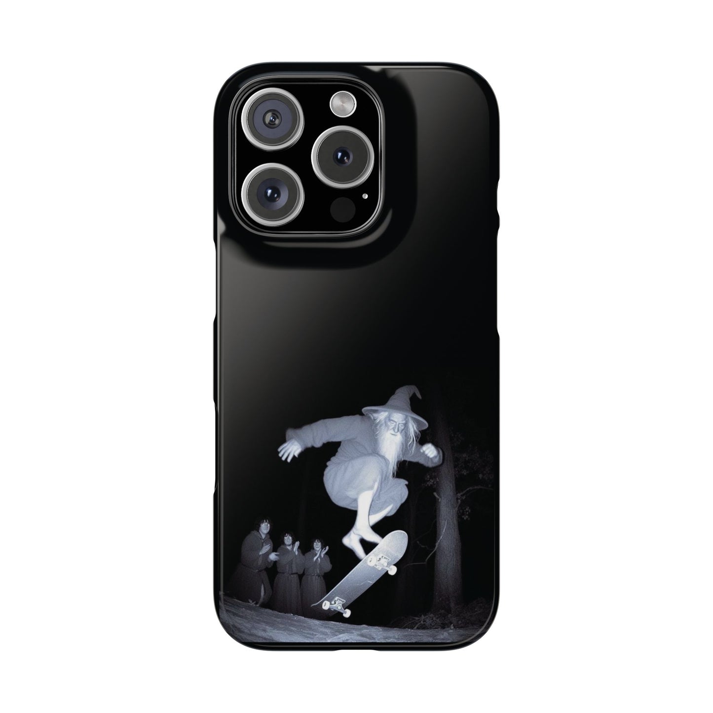 Wizard's Ride Skateboarding Sorcerer Phone Case