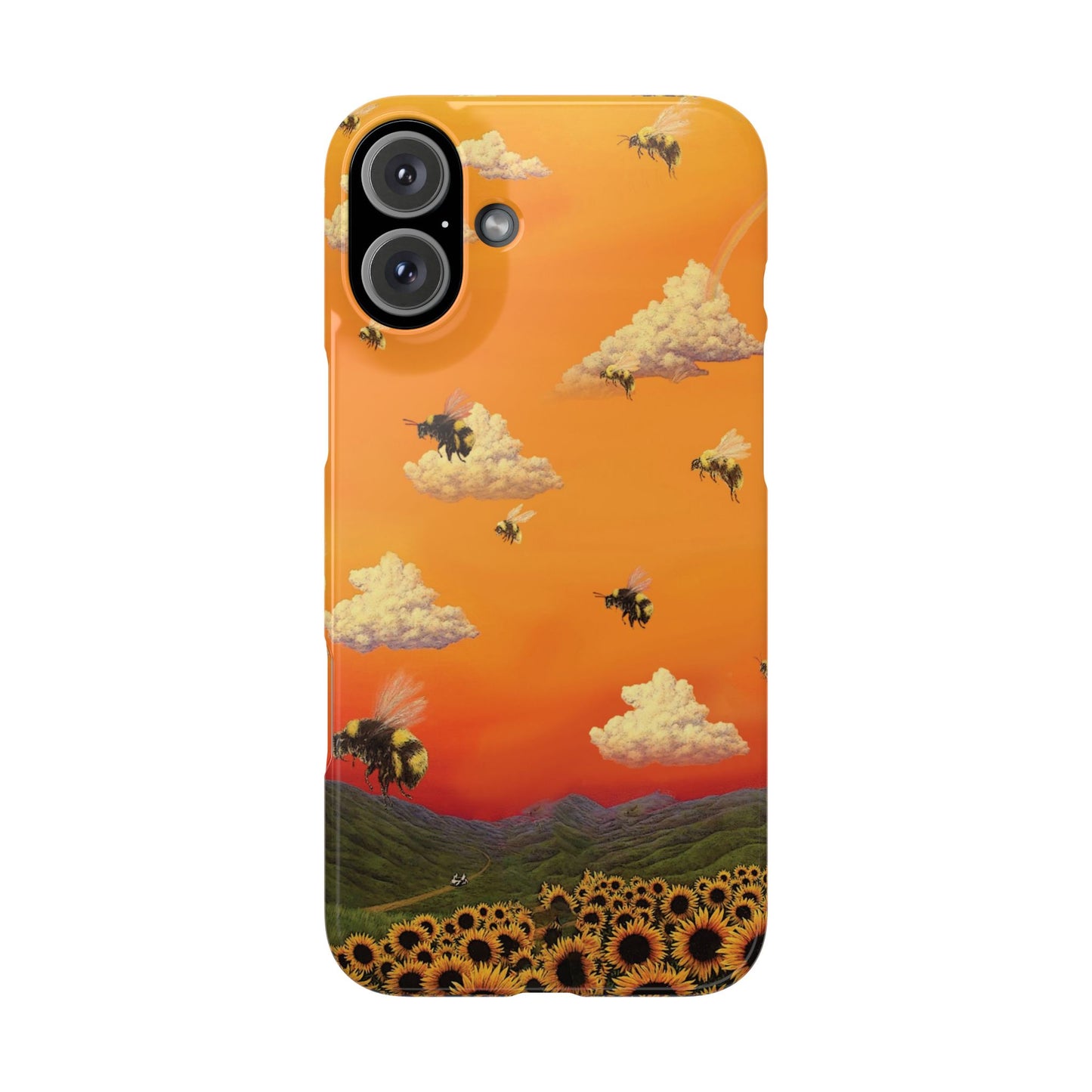 BEES IN THE SKY PHONE CASE DESIGN