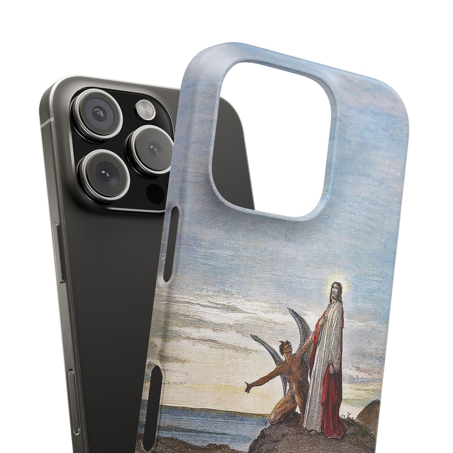 Temptation Of Christ Phone Case