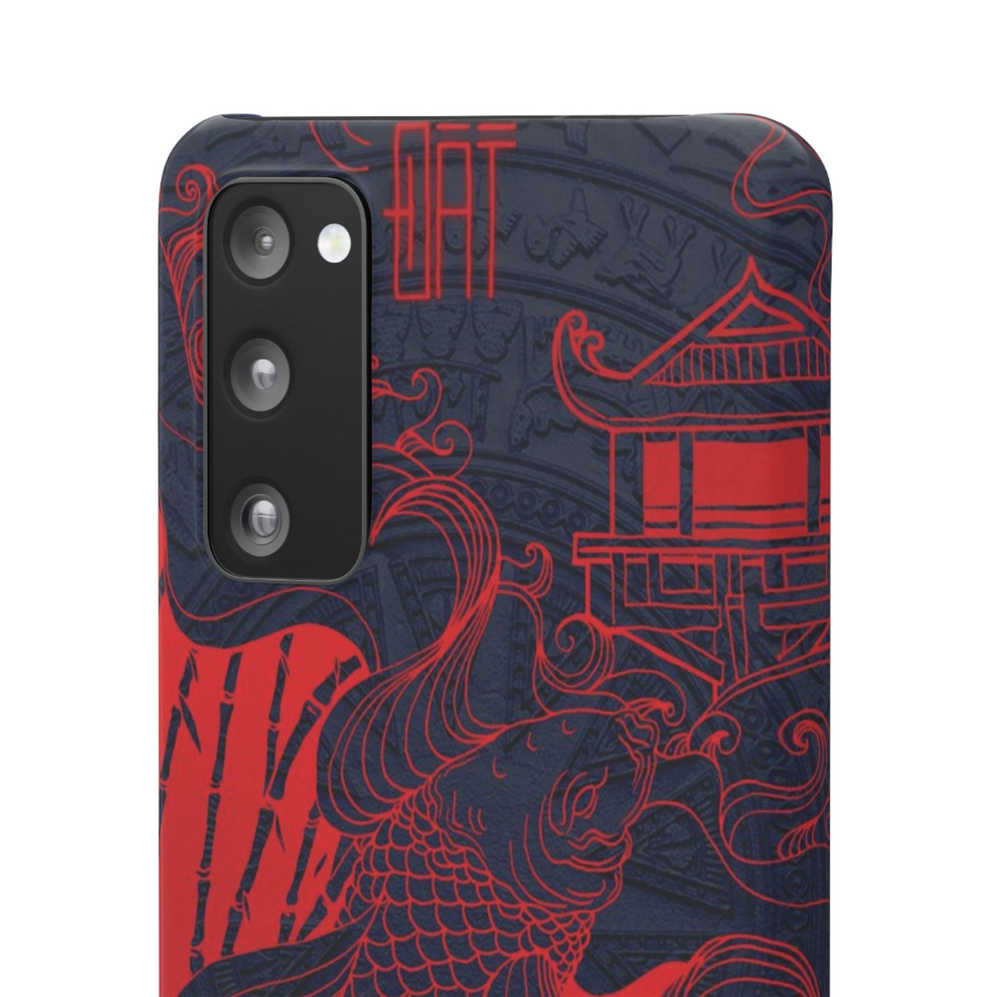 Crimson Koi Fish  – Luxury Phone Case