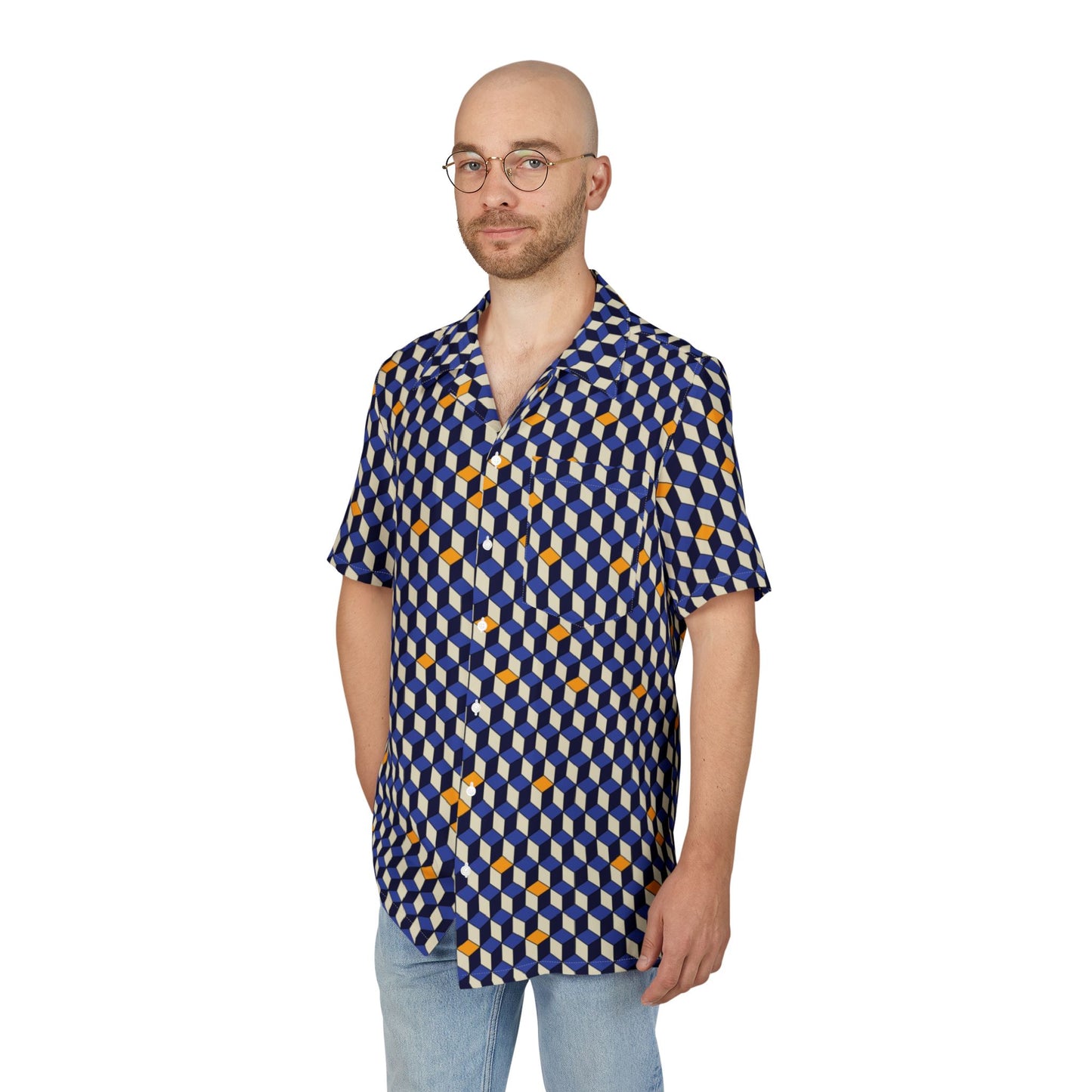 The Cube of Wisdom Button-Down Shirt