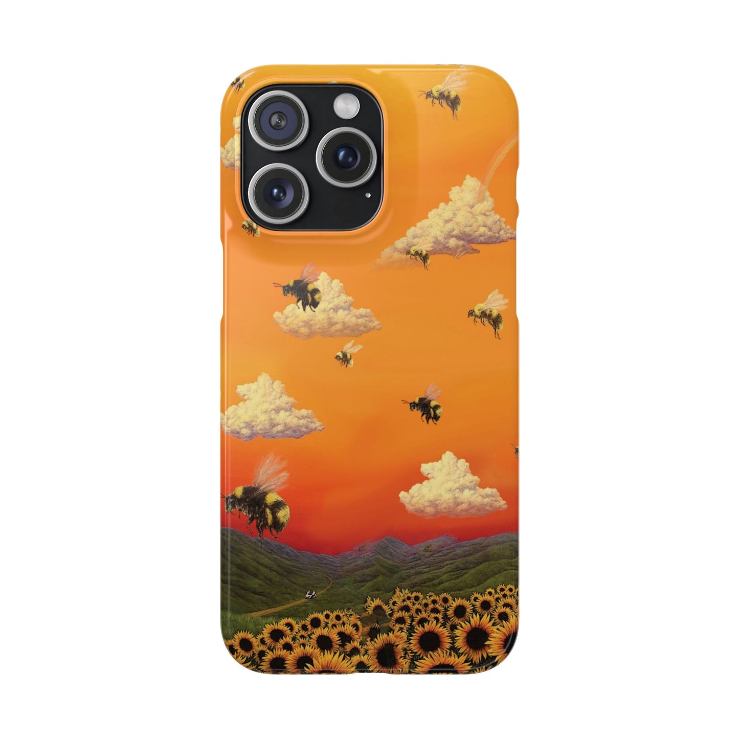 BEES IN THE SKY PHONE CASE DESIGN