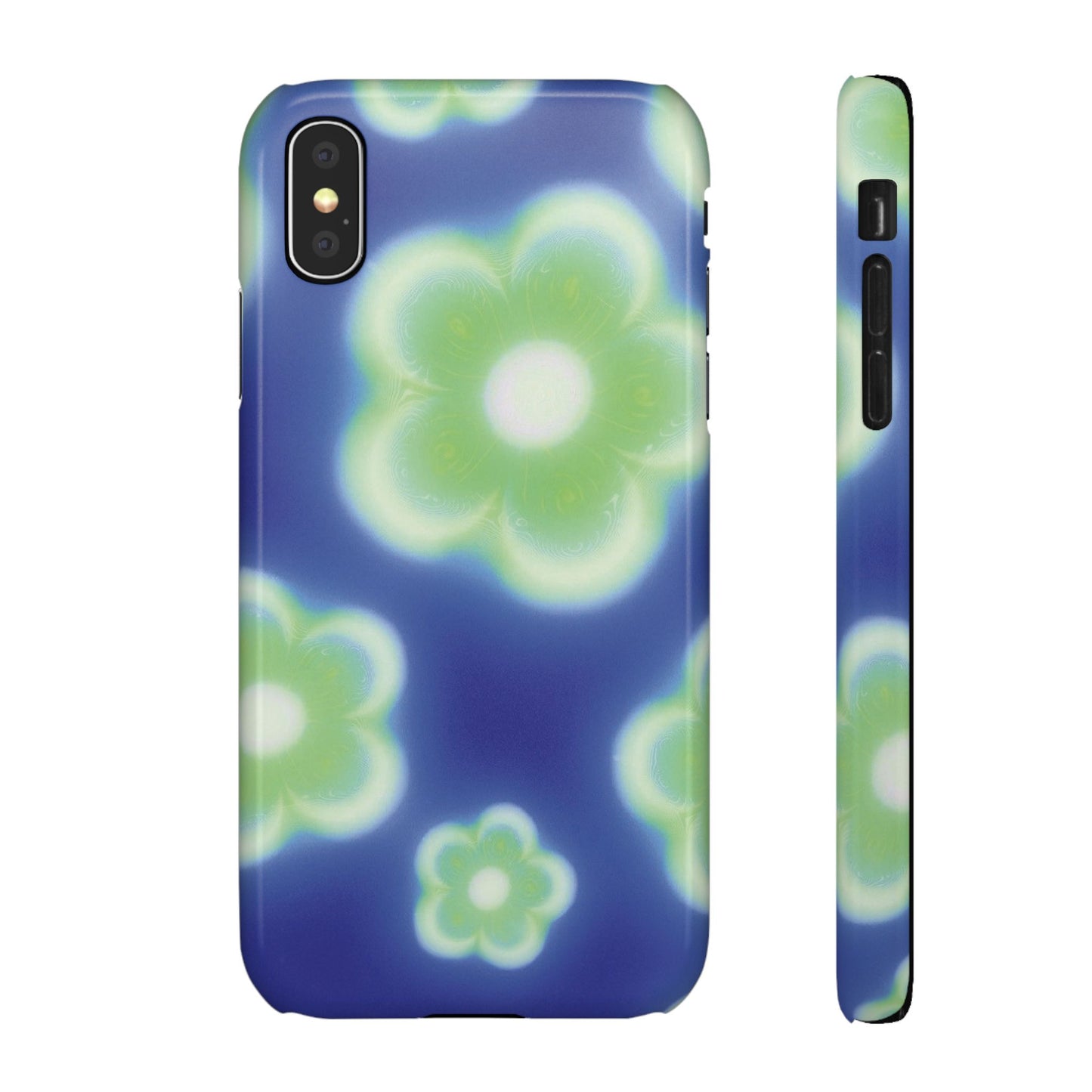 NEON FLOWER PHONE CASE