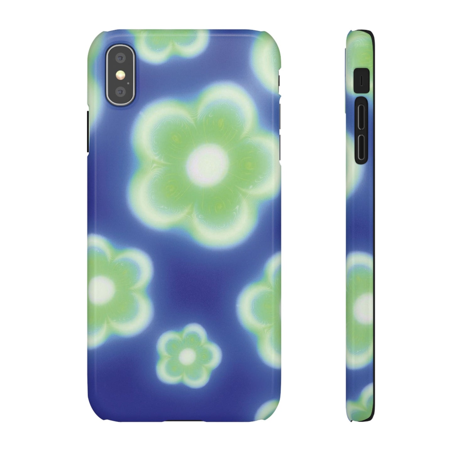NEON FLOWER PHONE CASE