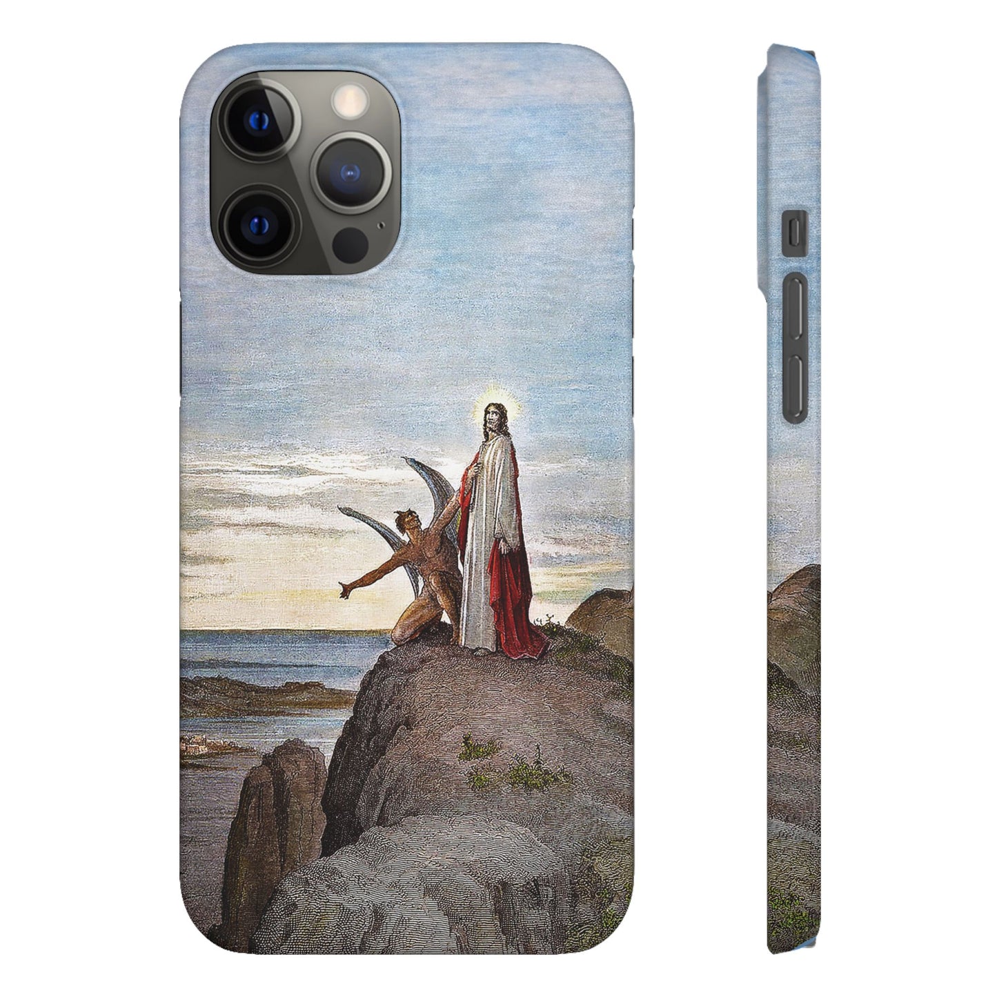 Temptation Of Christ Phone Case
