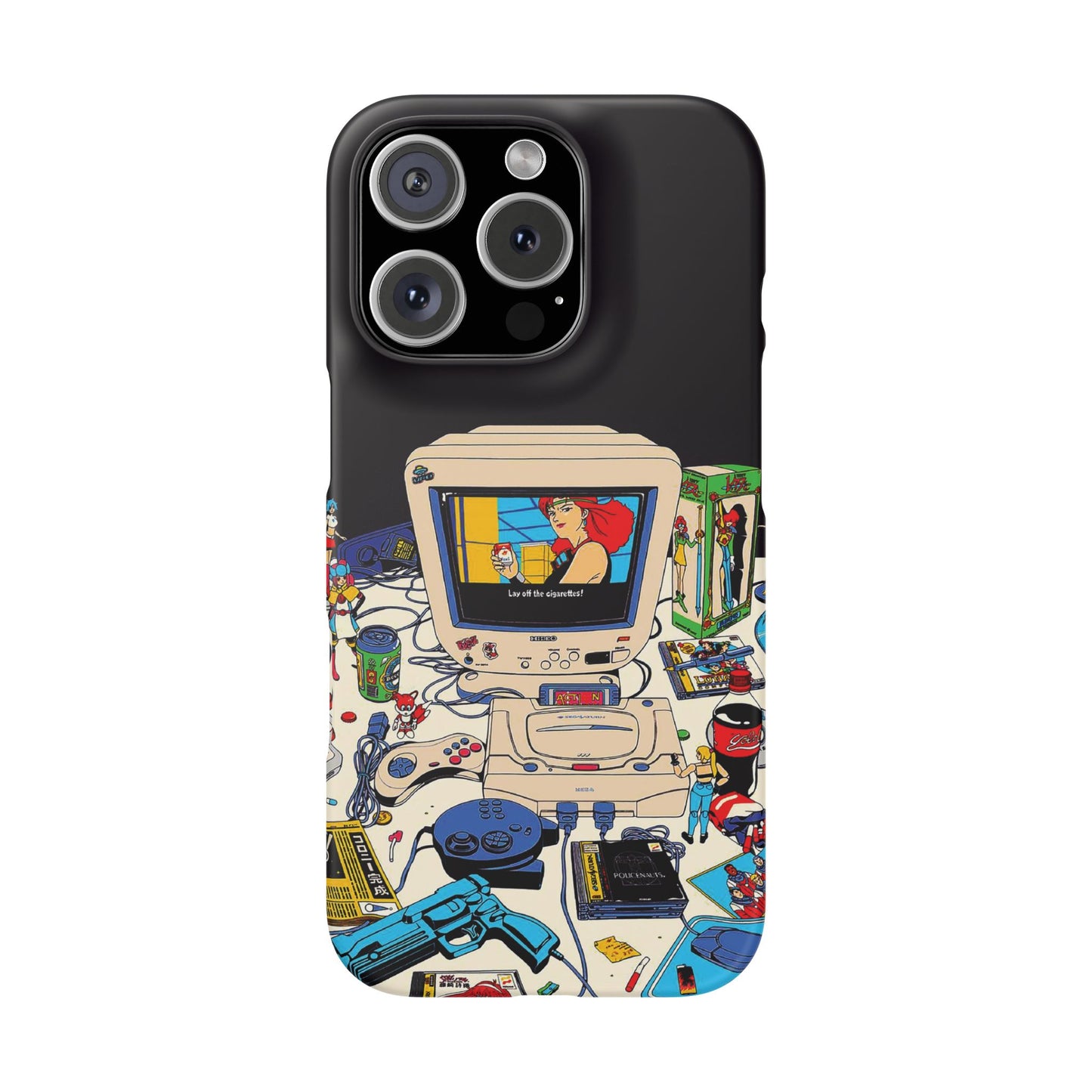 Sega Consoles Illustrated Case Design