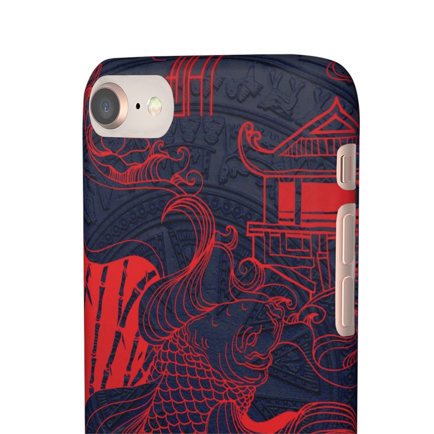Crimson Koi Fish  – Luxury Phone Case