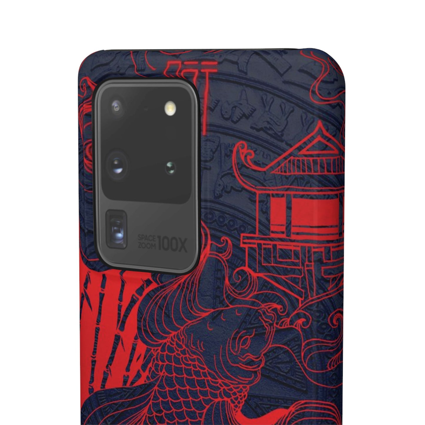 Crimson Koi Fish  – Luxury Phone Case