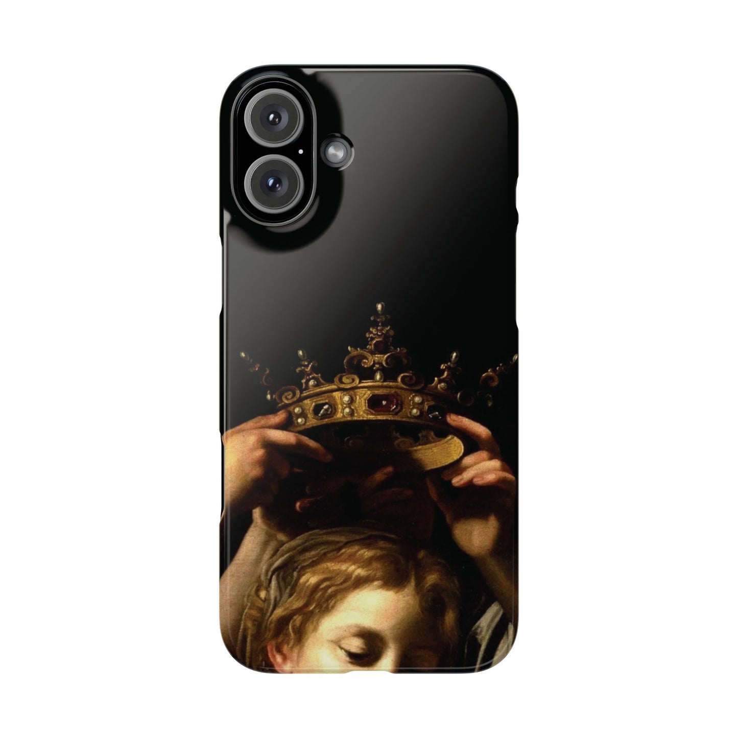 Crown by Bartolomeo Cavarozzi 1620 iPhone Case Renaissance Queen Aesthetic