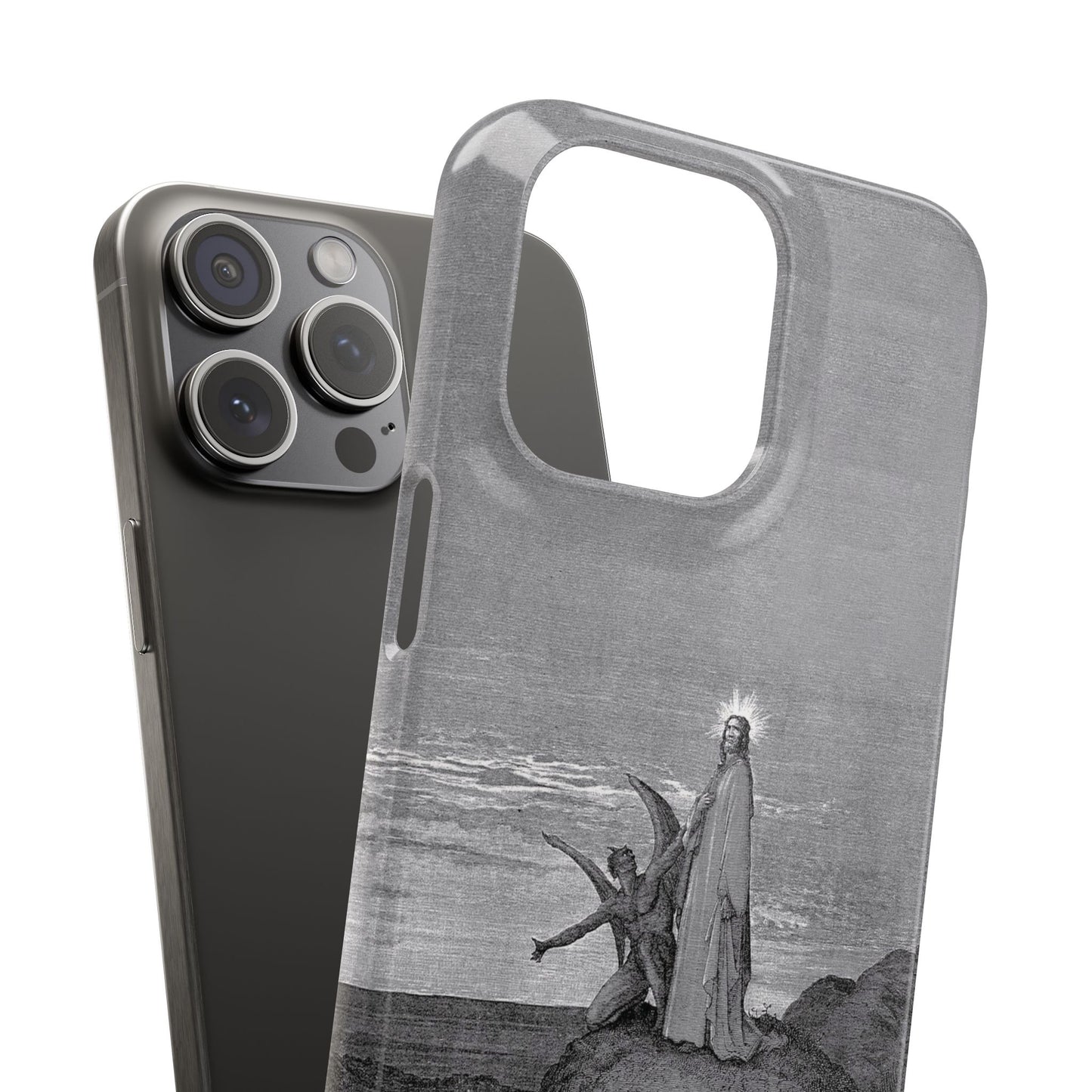 Original Temptation Of Christ Phone Case