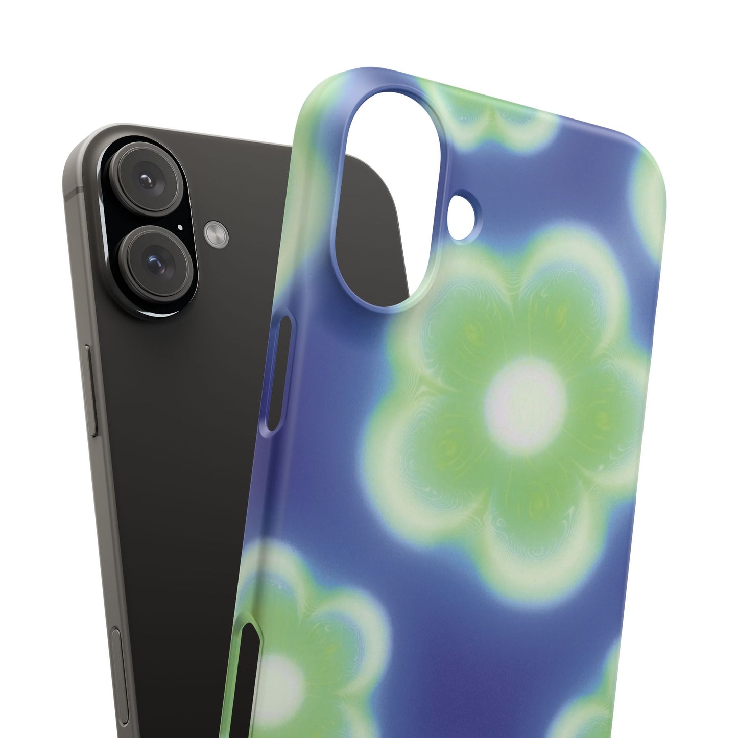 NEON FLOWER PHONE CASE