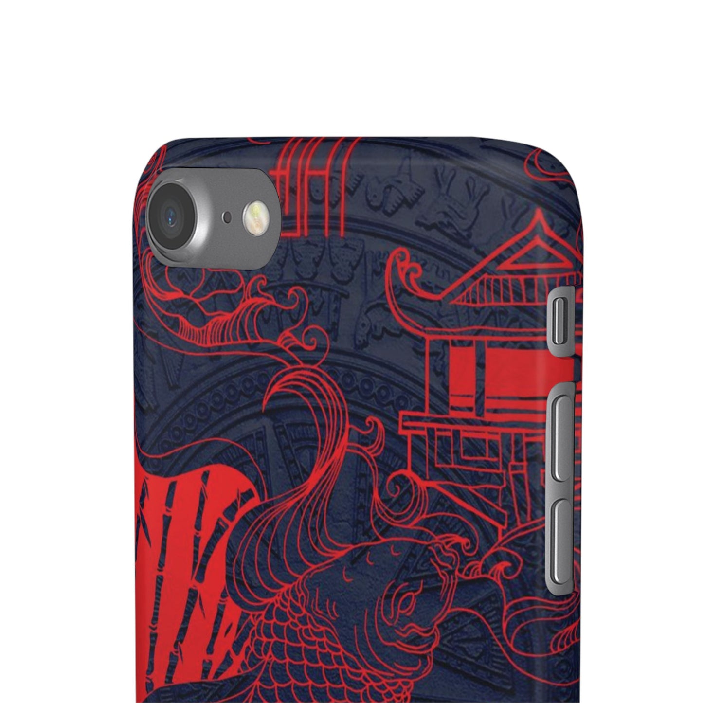 Crimson Koi Fish  – Luxury Phone Case