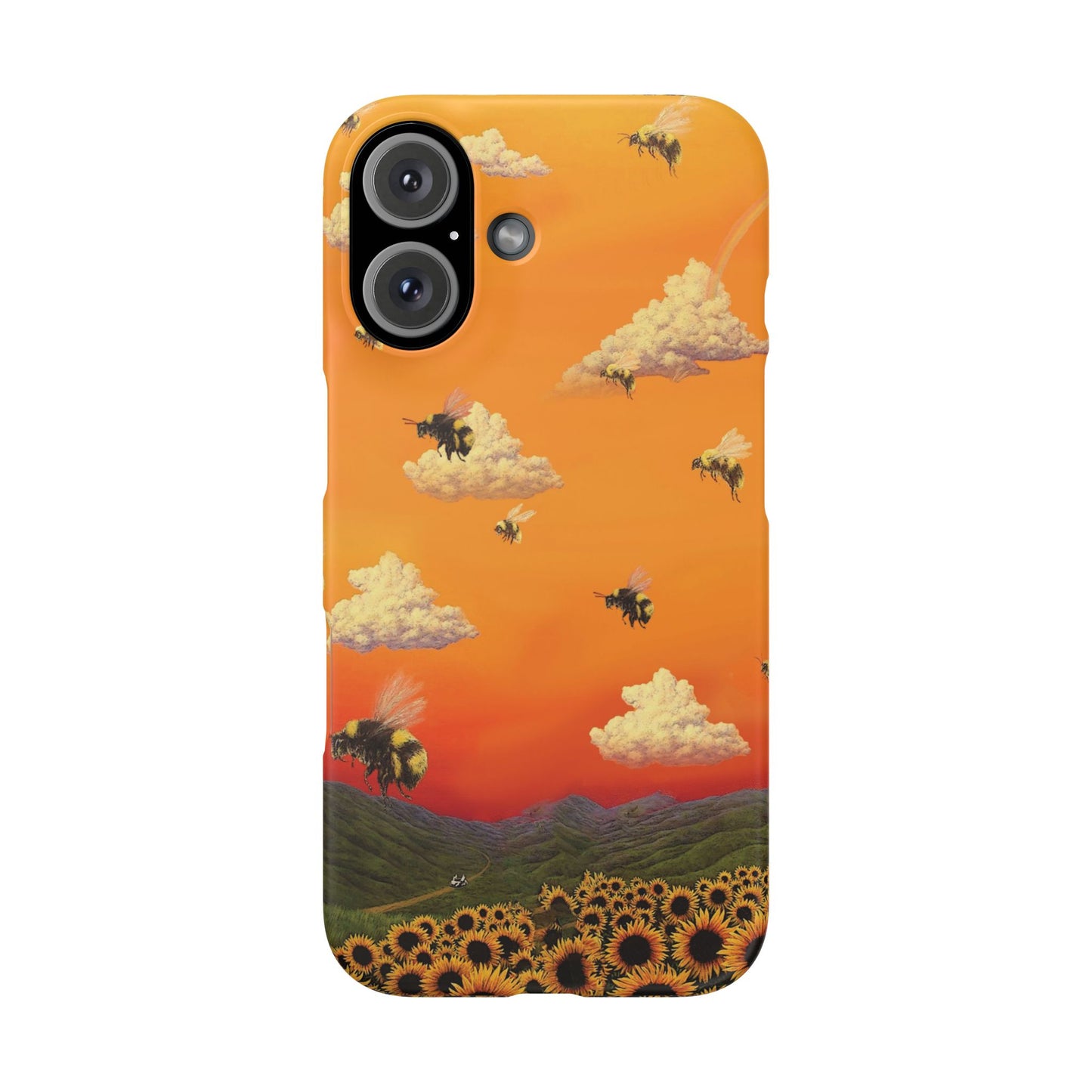 BEES IN THE SKY PHONE CASE DESIGN