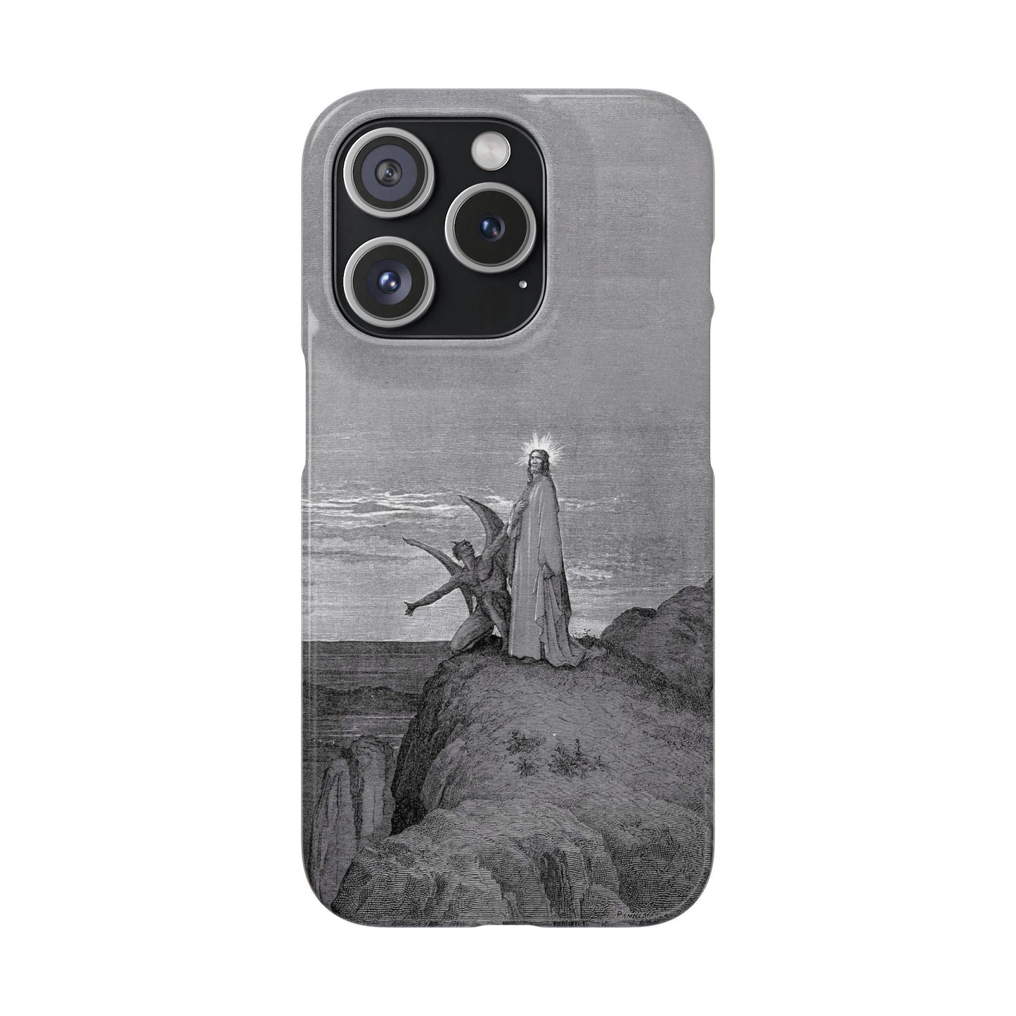 Original Temptation Of Christ Phone Case