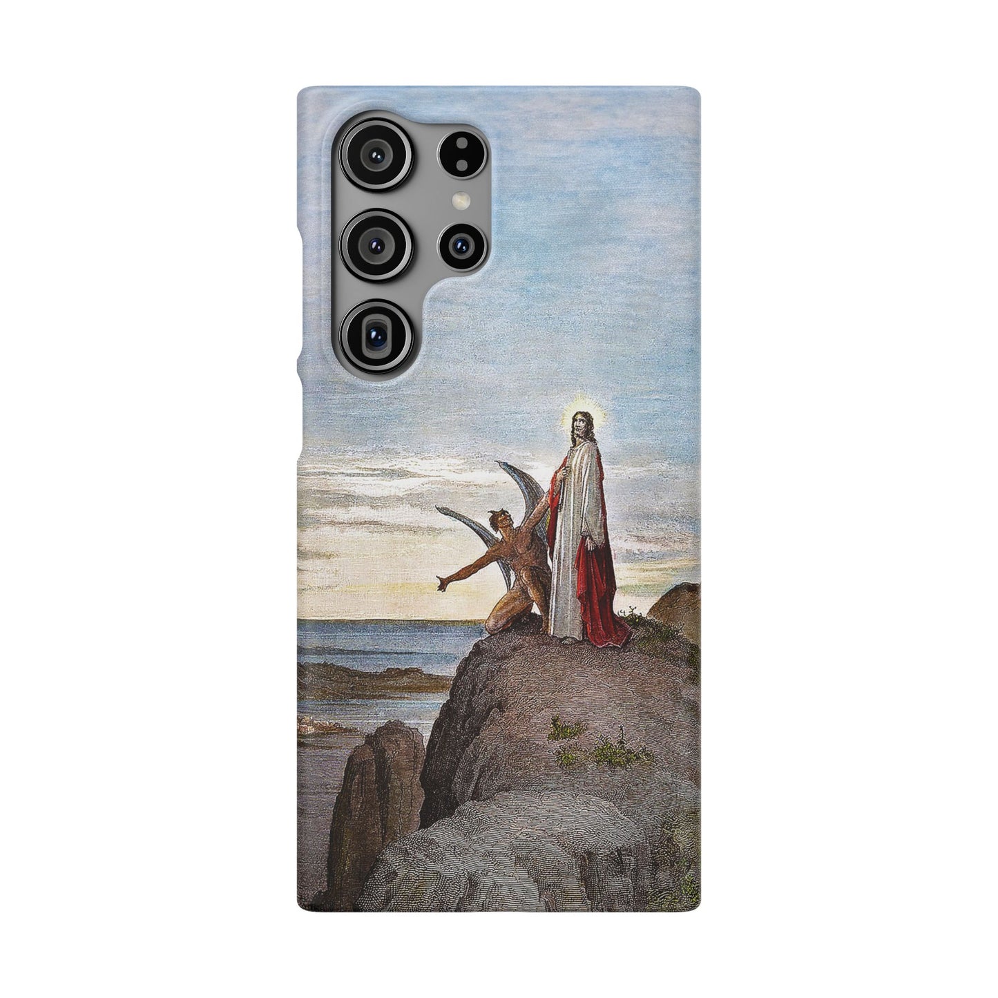 Temptation Of Christ Phone Case