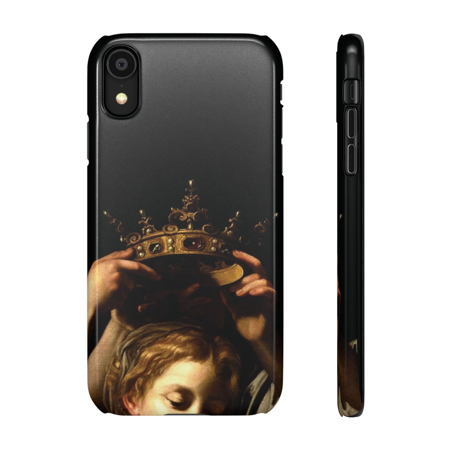 Crown by Bartolomeo Cavarozzi 1620 iPhone Case Renaissance Queen Aesthetic
