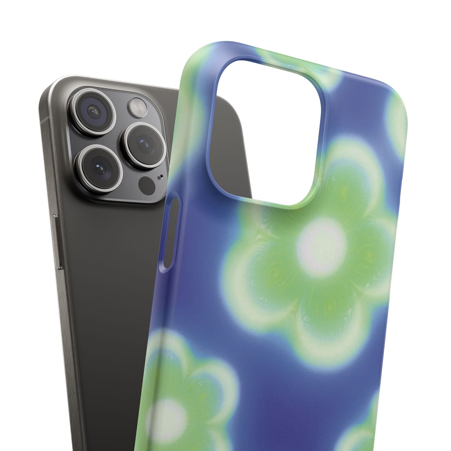 NEON FLOWER PHONE CASE