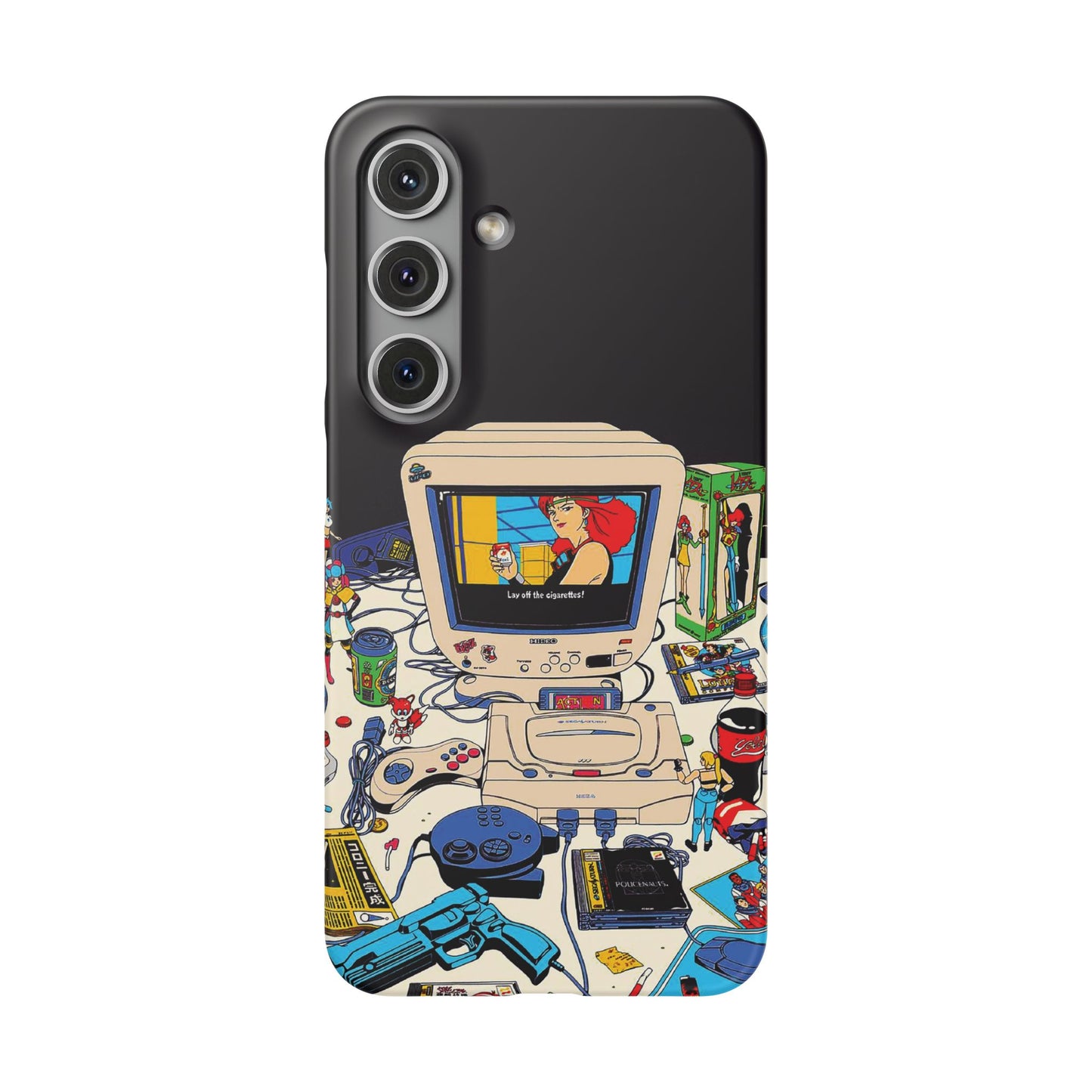 Sega Consoles Illustrated Case Design