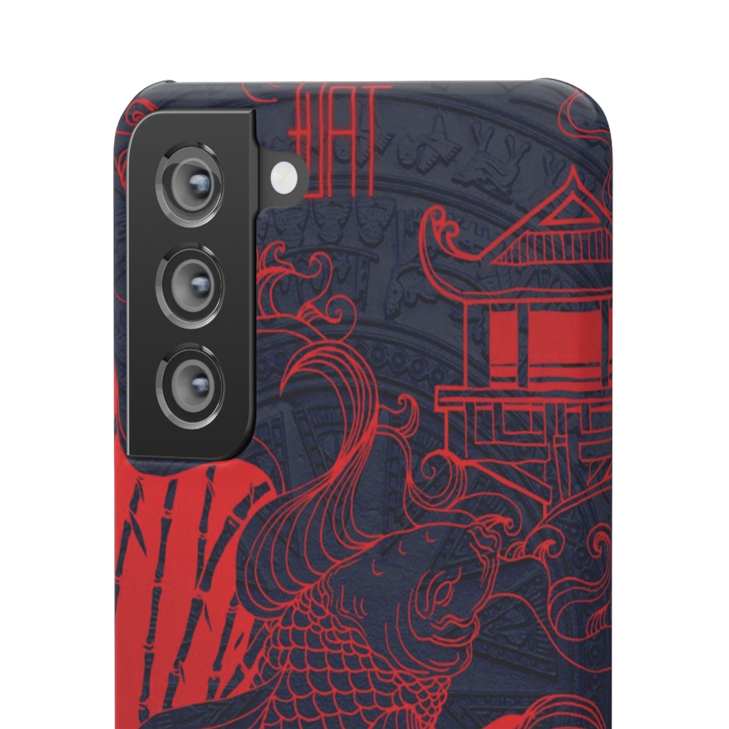 Crimson Koi Fish  – Luxury Phone Case
