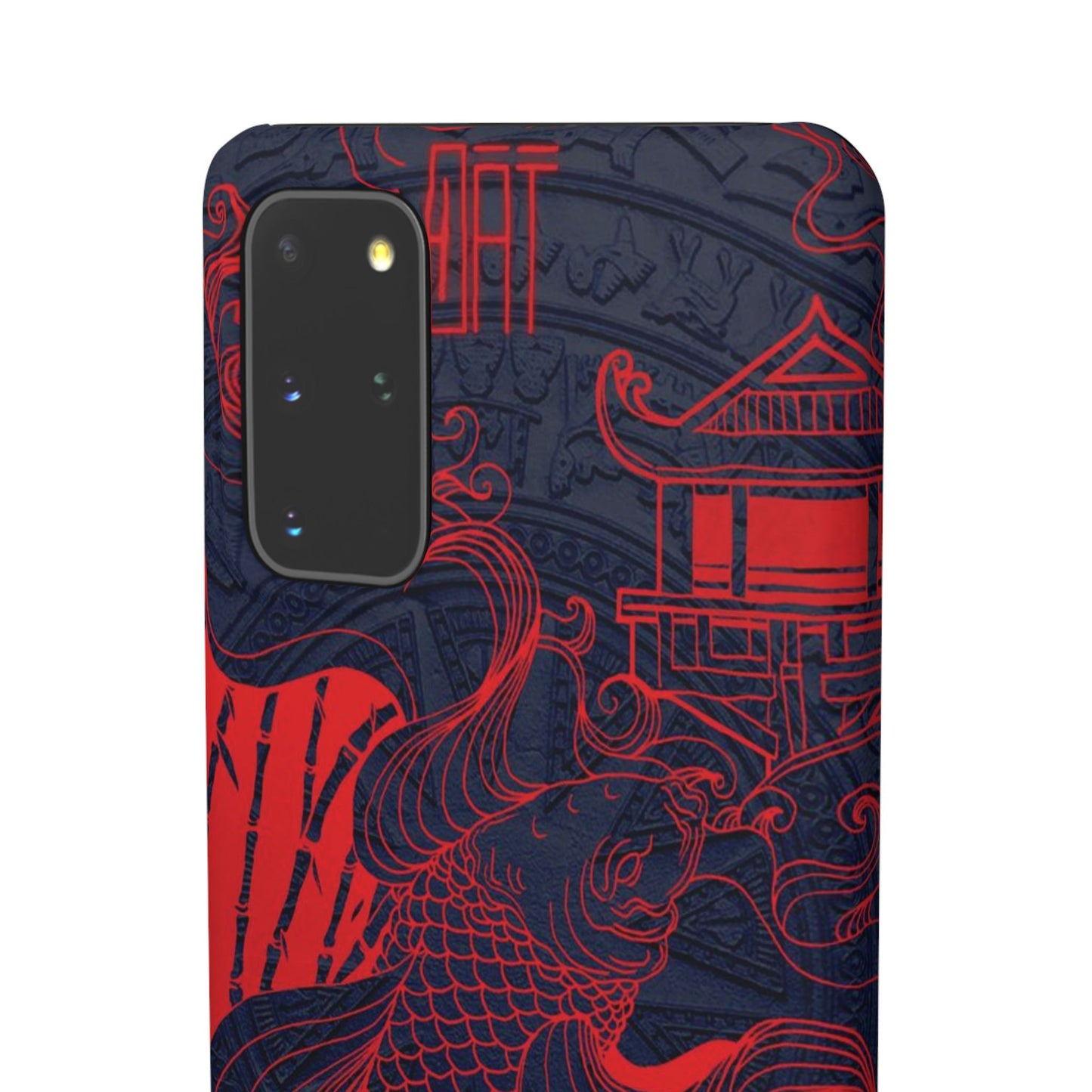 Crimson Koi Fish  – Luxury Phone Case