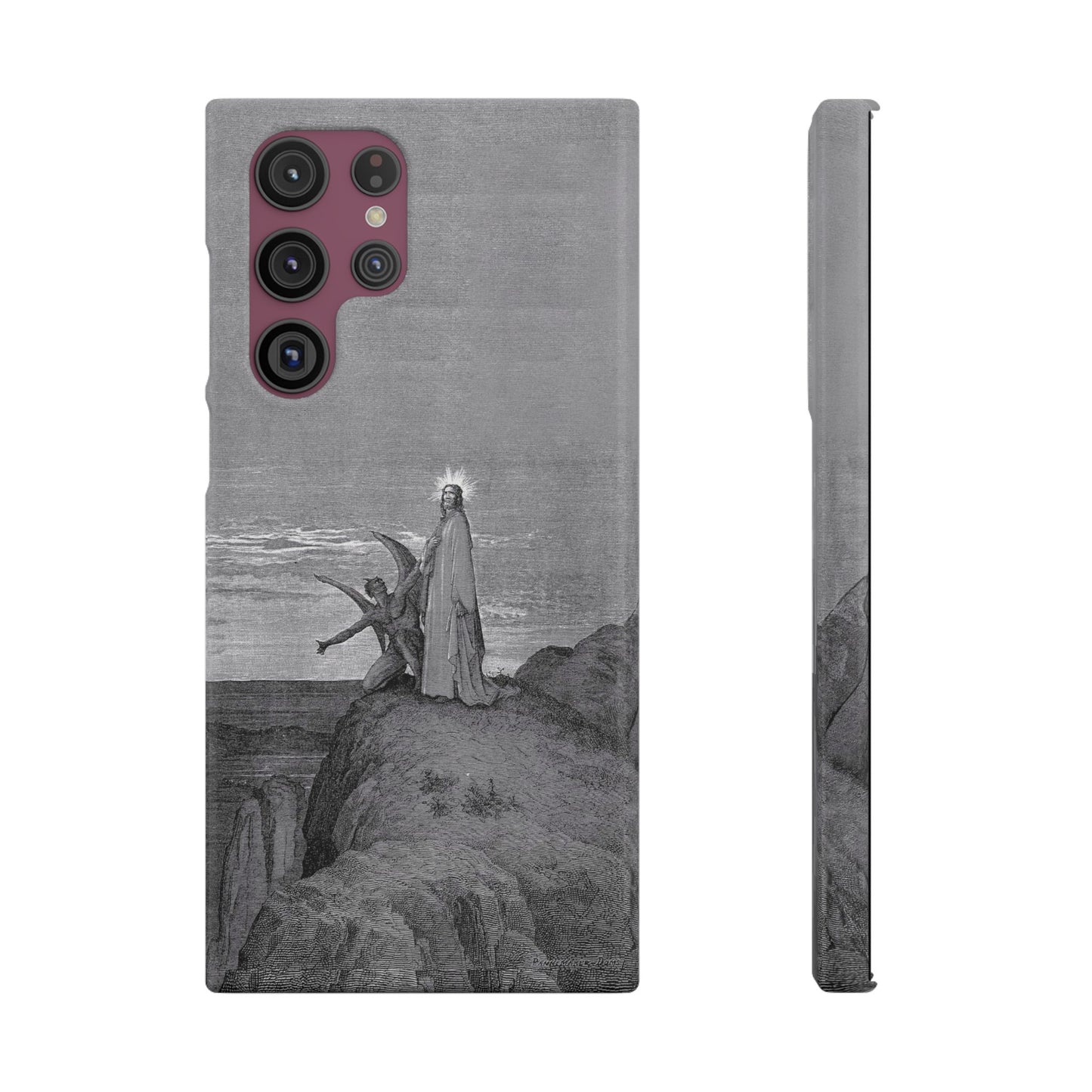 Original Temptation Of Christ Phone Case