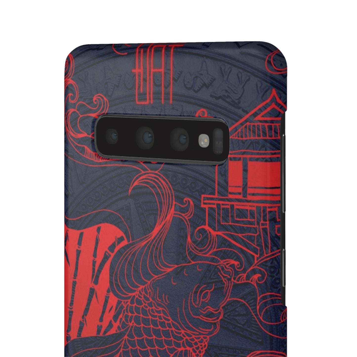 Crimson Koi Fish  – Luxury Phone Case