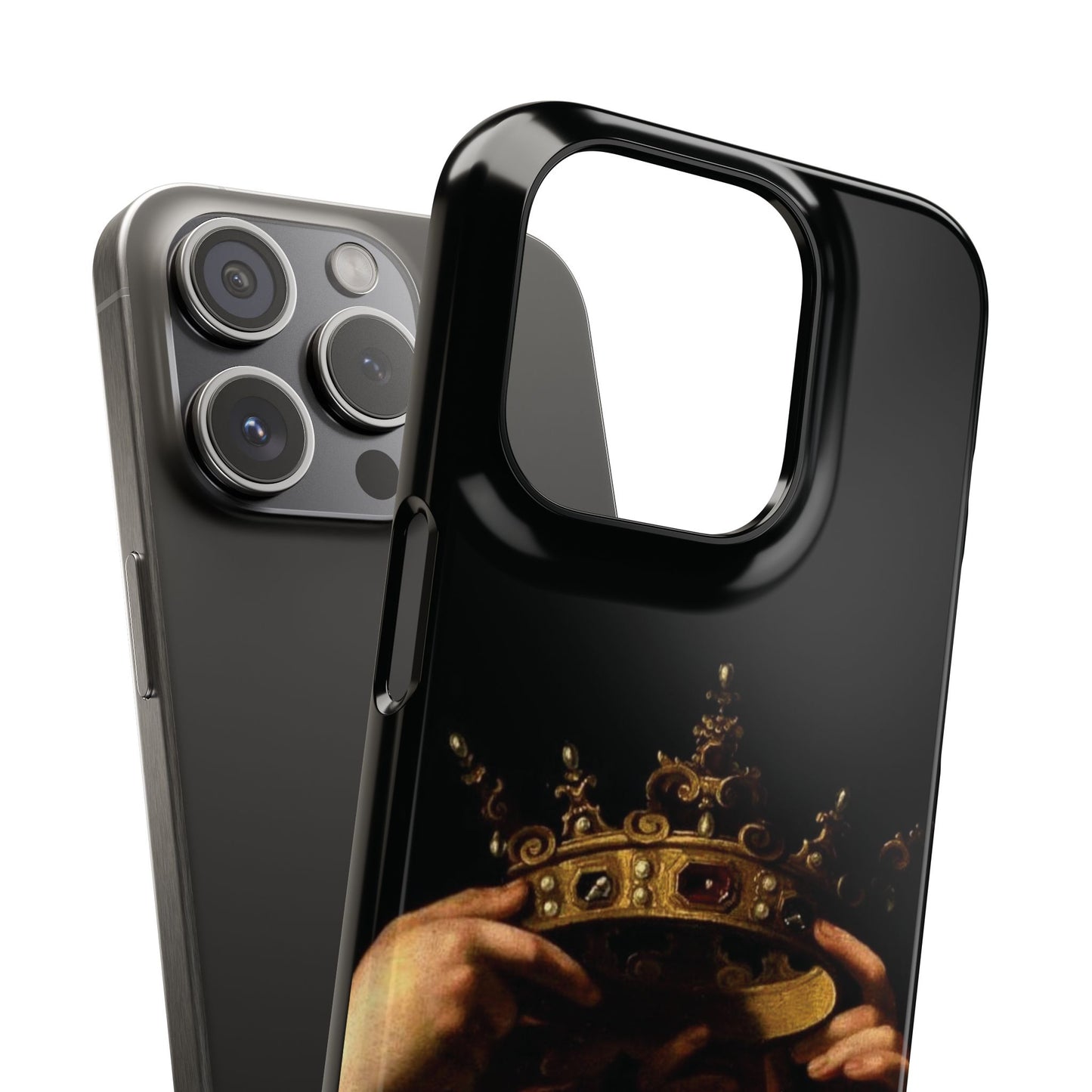 Crown by Bartolomeo Cavarozzi 1620 iPhone Case Renaissance Queen Aesthetic