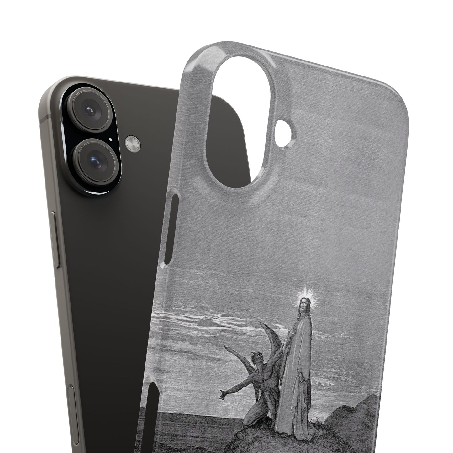 Original Temptation Of Christ Phone Case