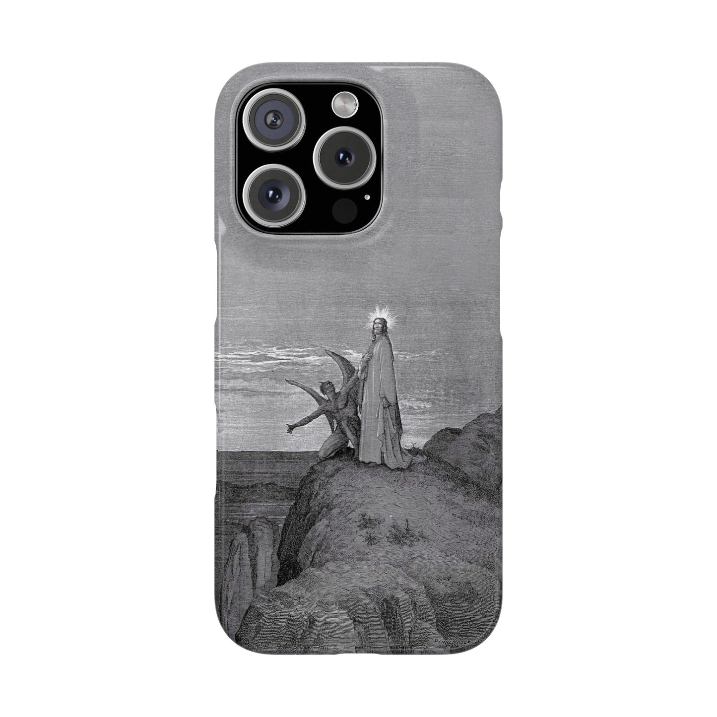 Original Temptation Of Christ Phone Case