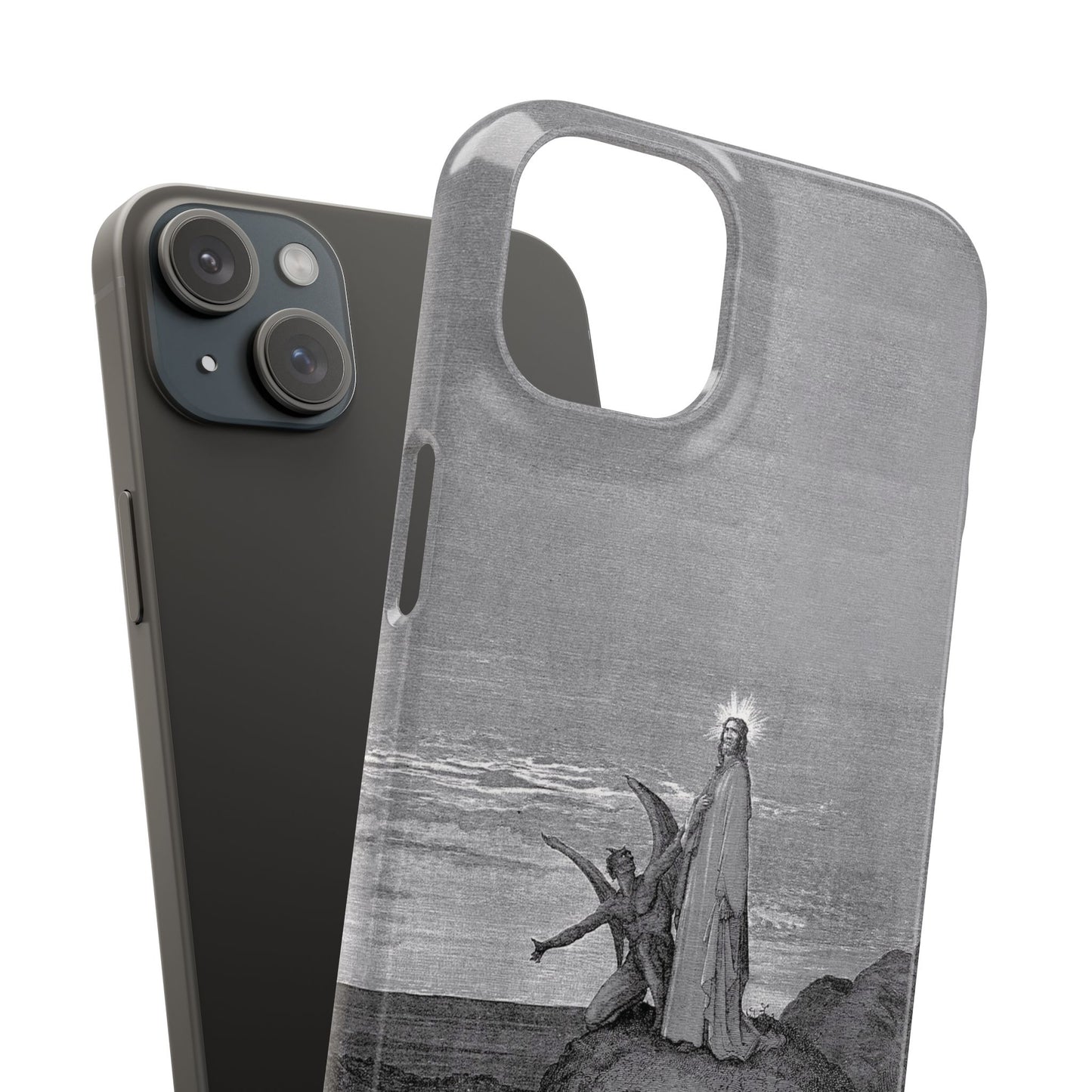 Original Temptation Of Christ Phone Case