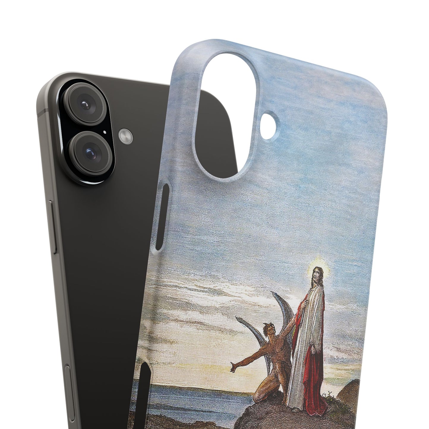 Temptation Of Christ Phone Case